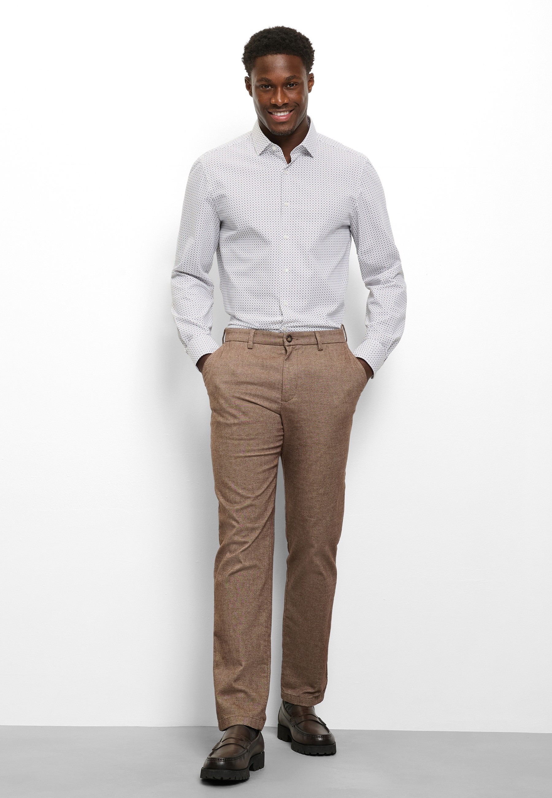 OLYMP Chemise à manches longues »Level Five« Businesshemd, body fit, Kentkragen, Climate Control