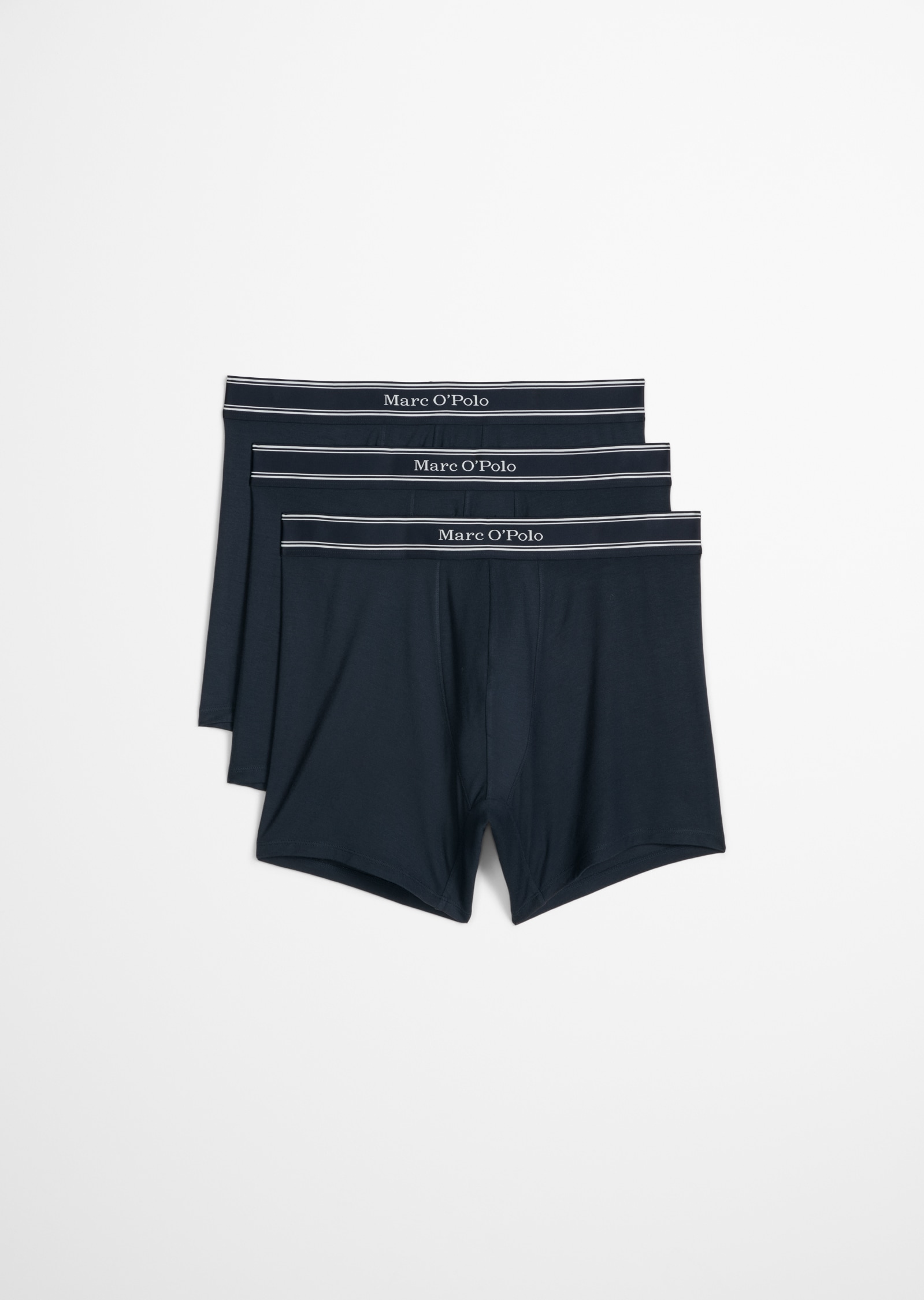 Marc O'Polo Pantalon rétro »Modal« 3er Pack,  mit etwas längerem Bein, Logobund, ohne Eingriff