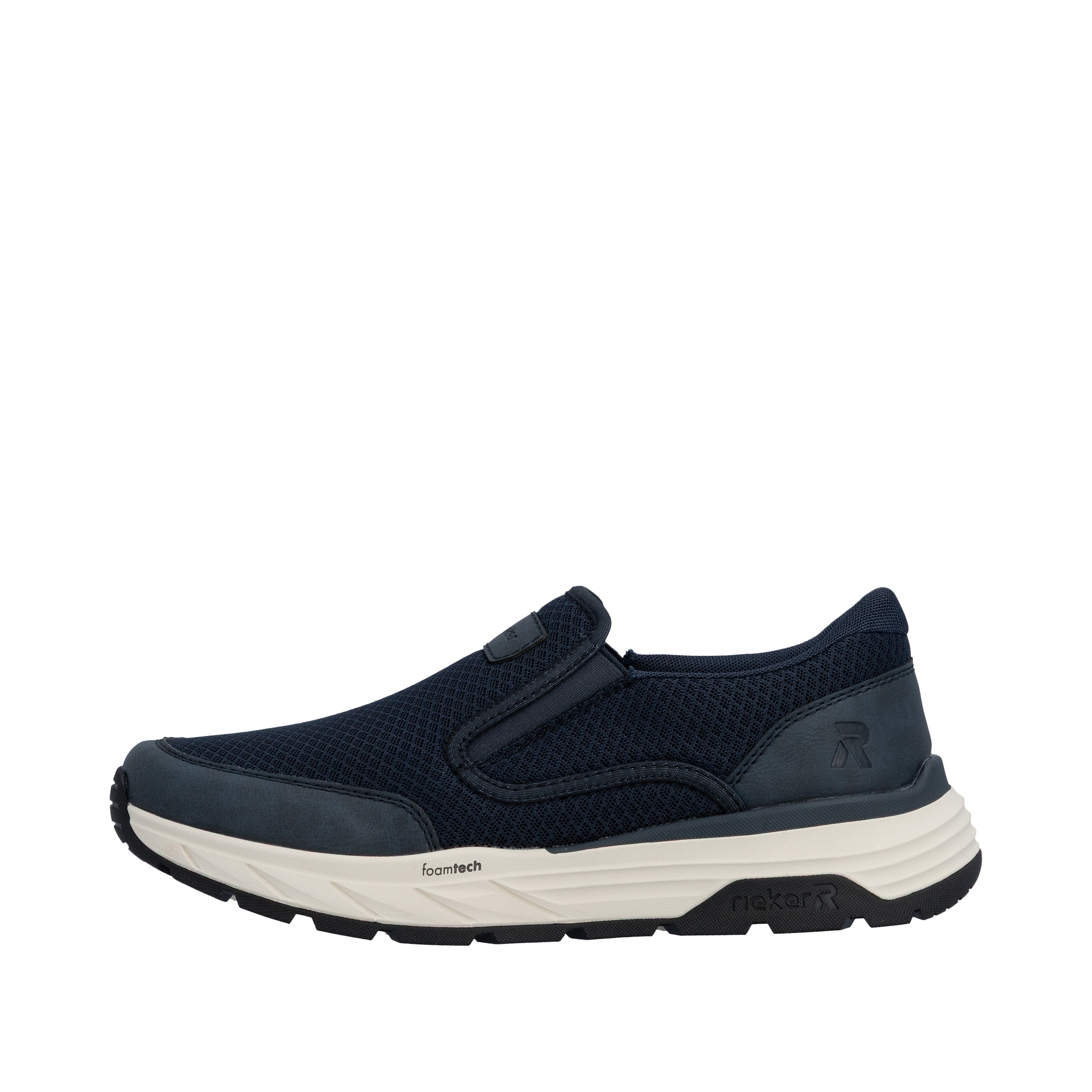 Rieker Baskets slip-on  Mocassin, chaussure à enfiler, chaussure basse, sneaker décontracté avec élastiques