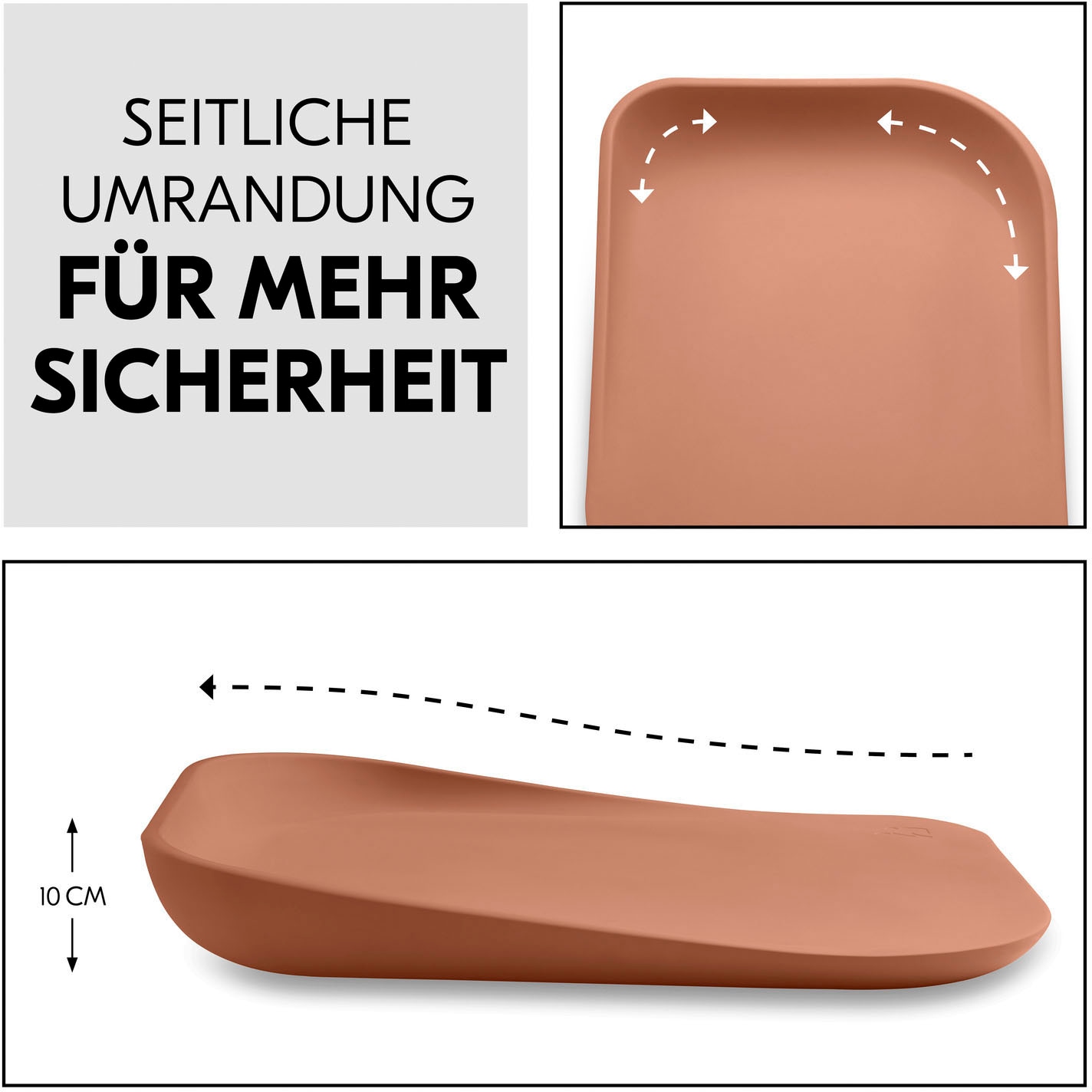 Hauck Matelas à langer »Change N Clean«