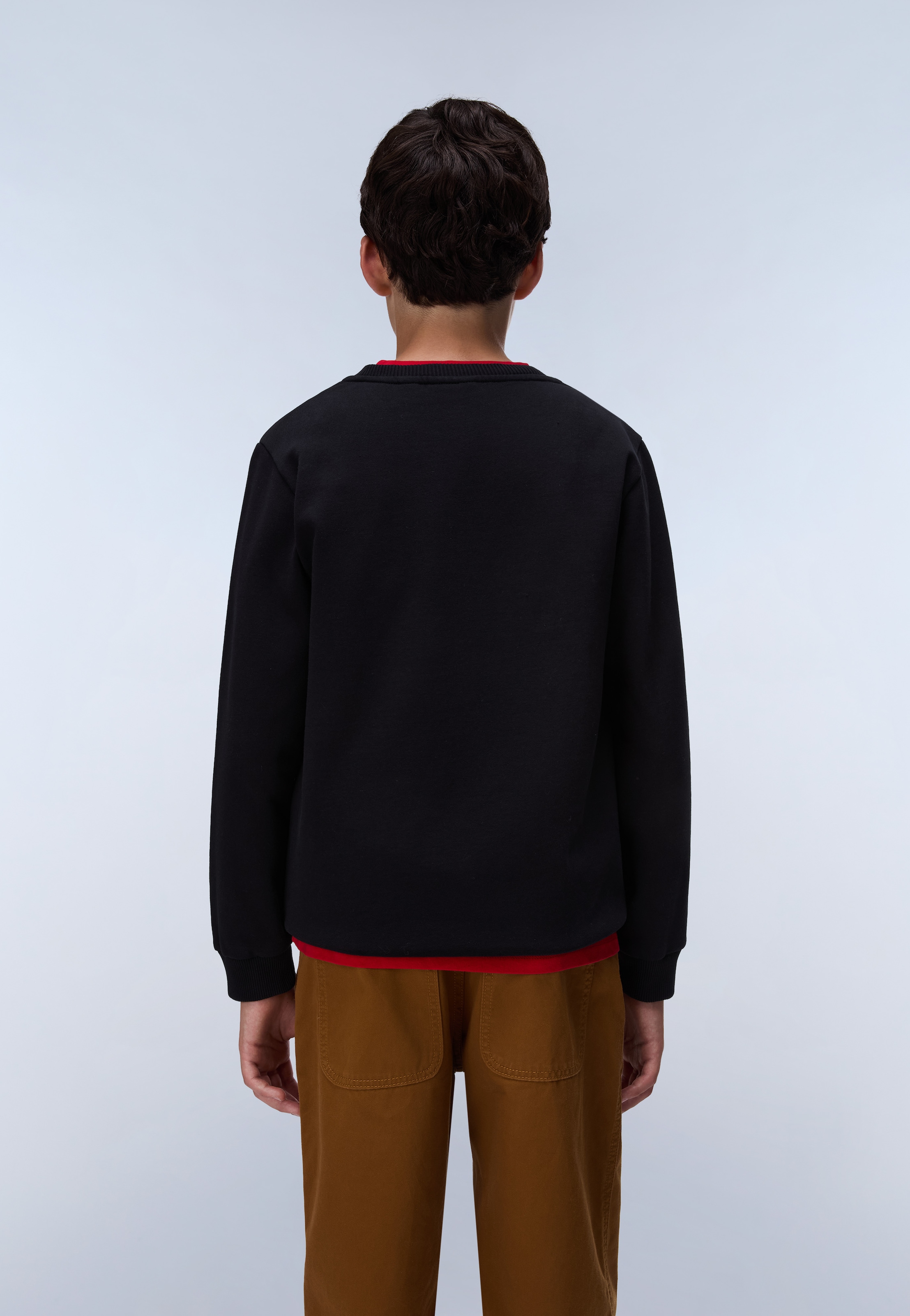 Napapijri Sweatshirt , klassische Sweatshirt-Ausführung, aus Baumwolle und Polyester
