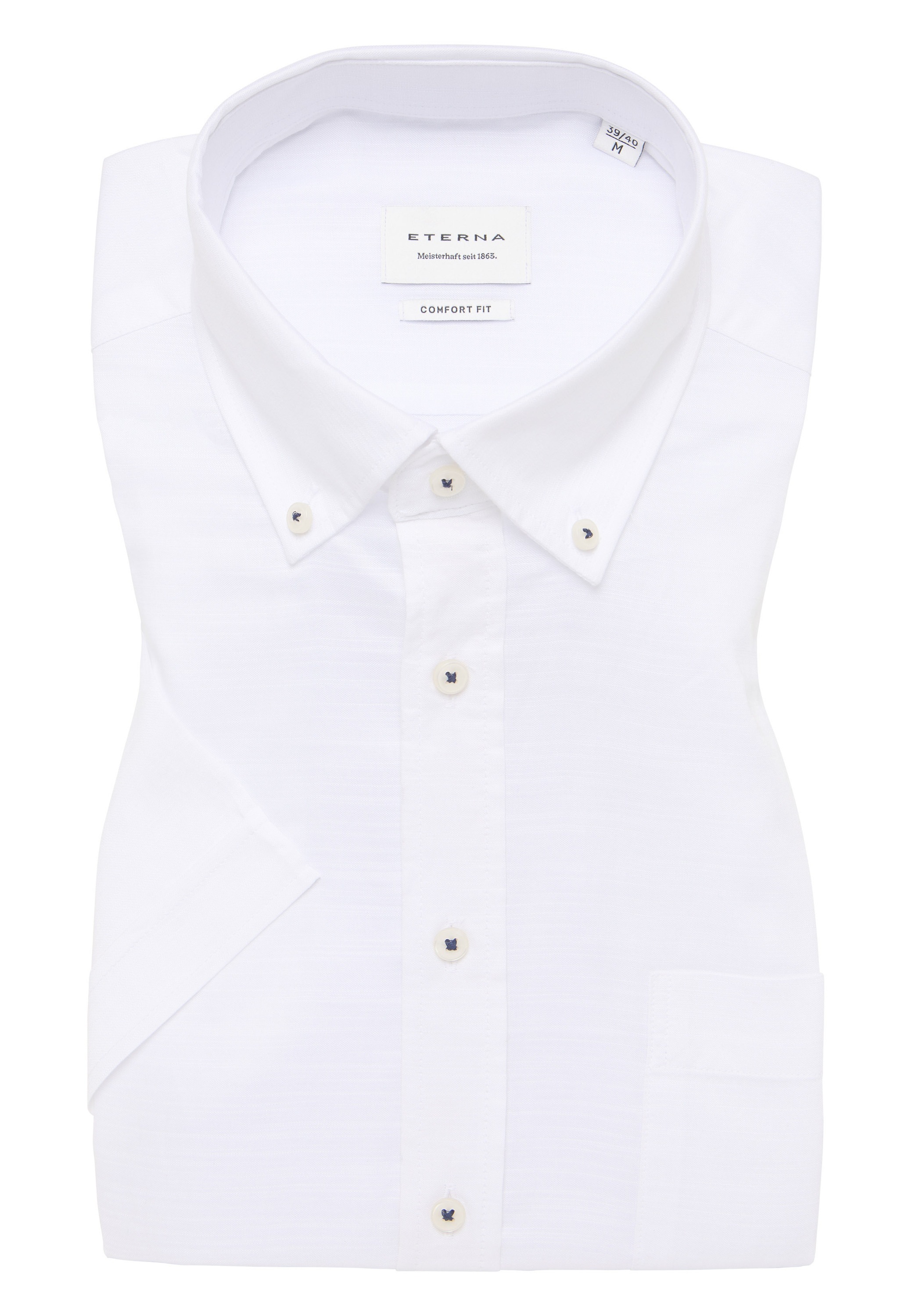 Eterna Kurzarmhemd »COMFORT FIT« EASY IRON (bügelleicht)