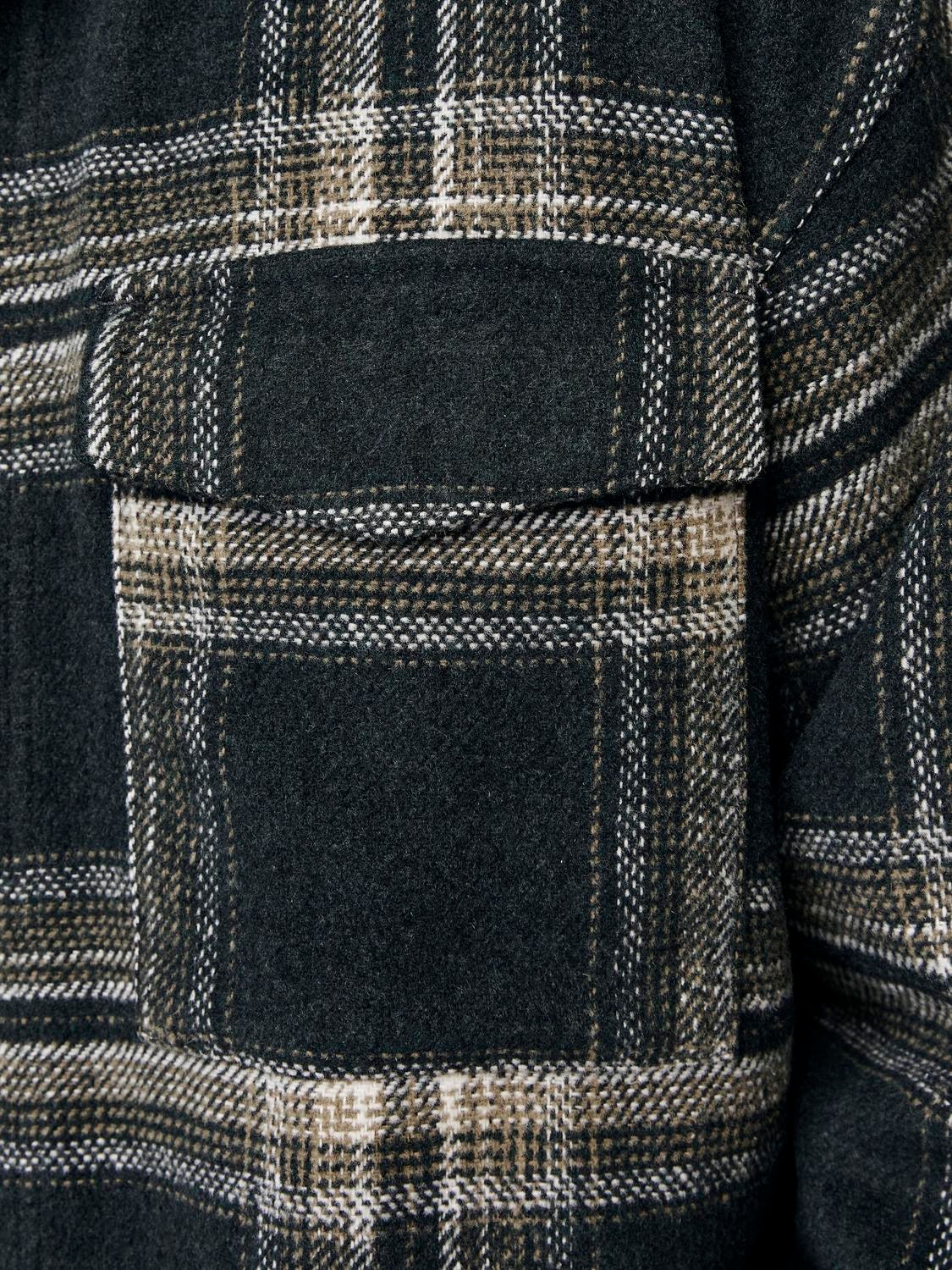 Jack & Jones Langarmhemd »JORVESTERBRO CHECK OVERSHIRT LS SN«