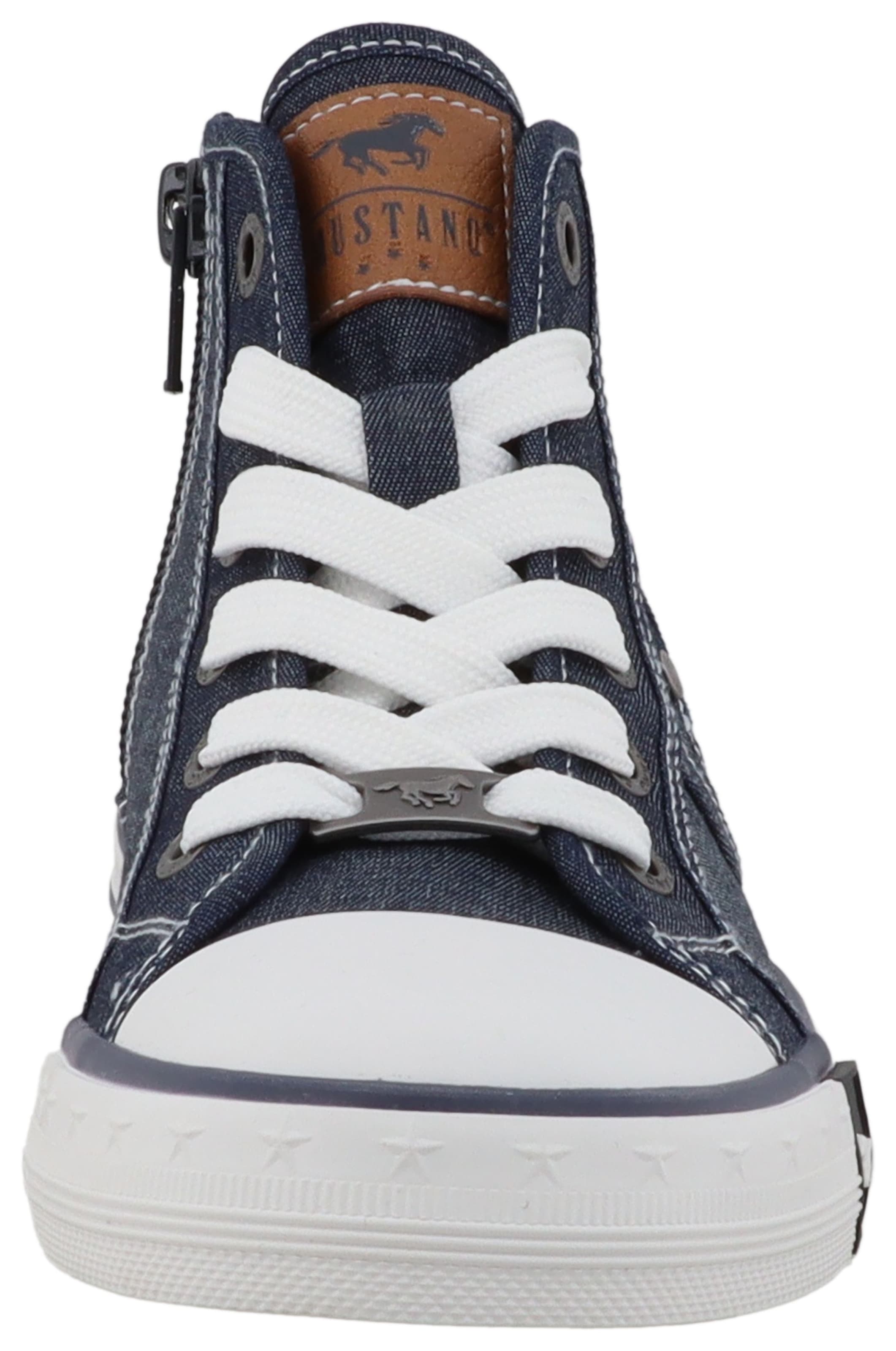 Mustang Shoes Sneakers »Gaspare«  Chaussure de loisirs, boots à lacets, sneaker montante avec clous