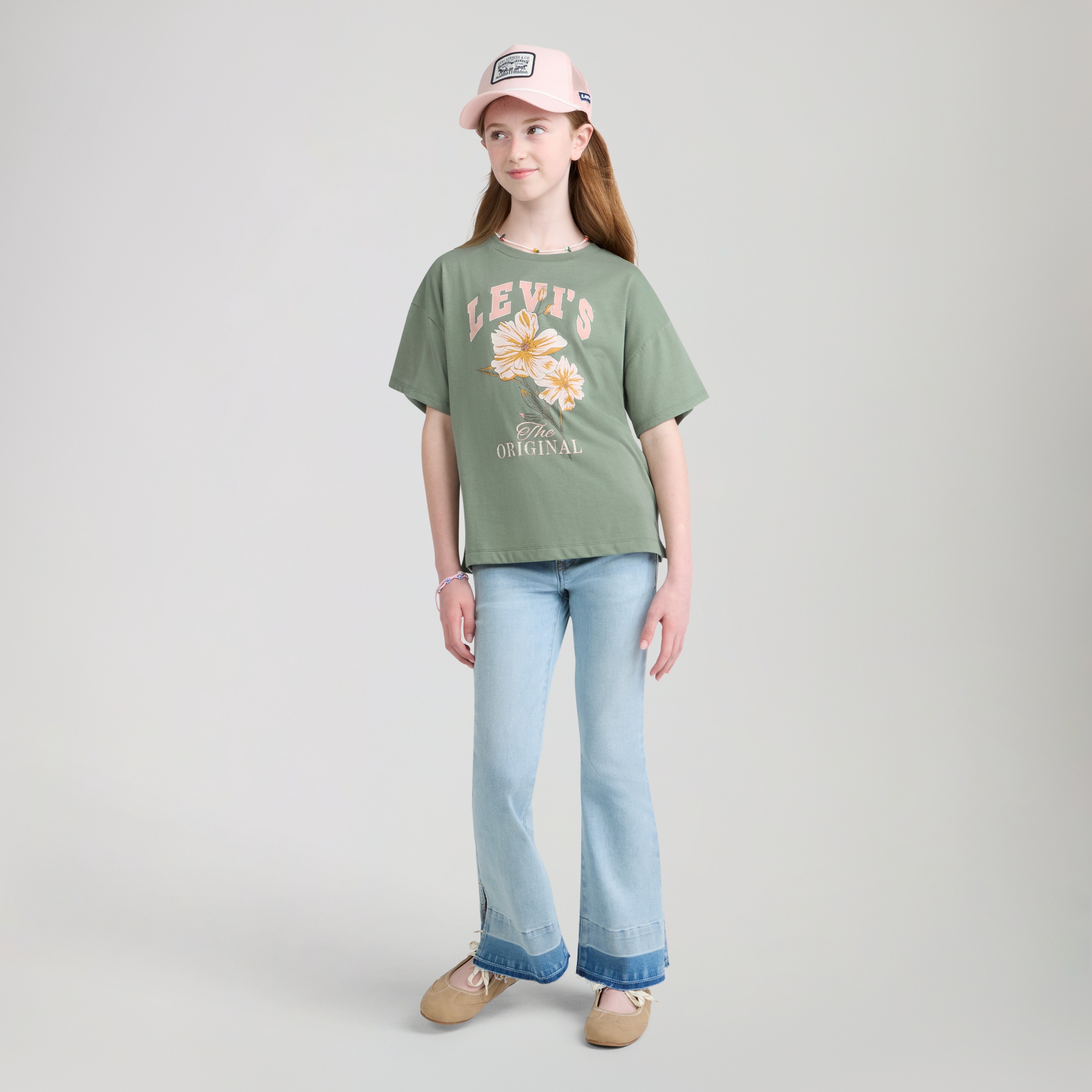 Levi's® Kids T-Shirt »LVG FLOWER MARKET OVERSIZED TE« mit Flower-Print