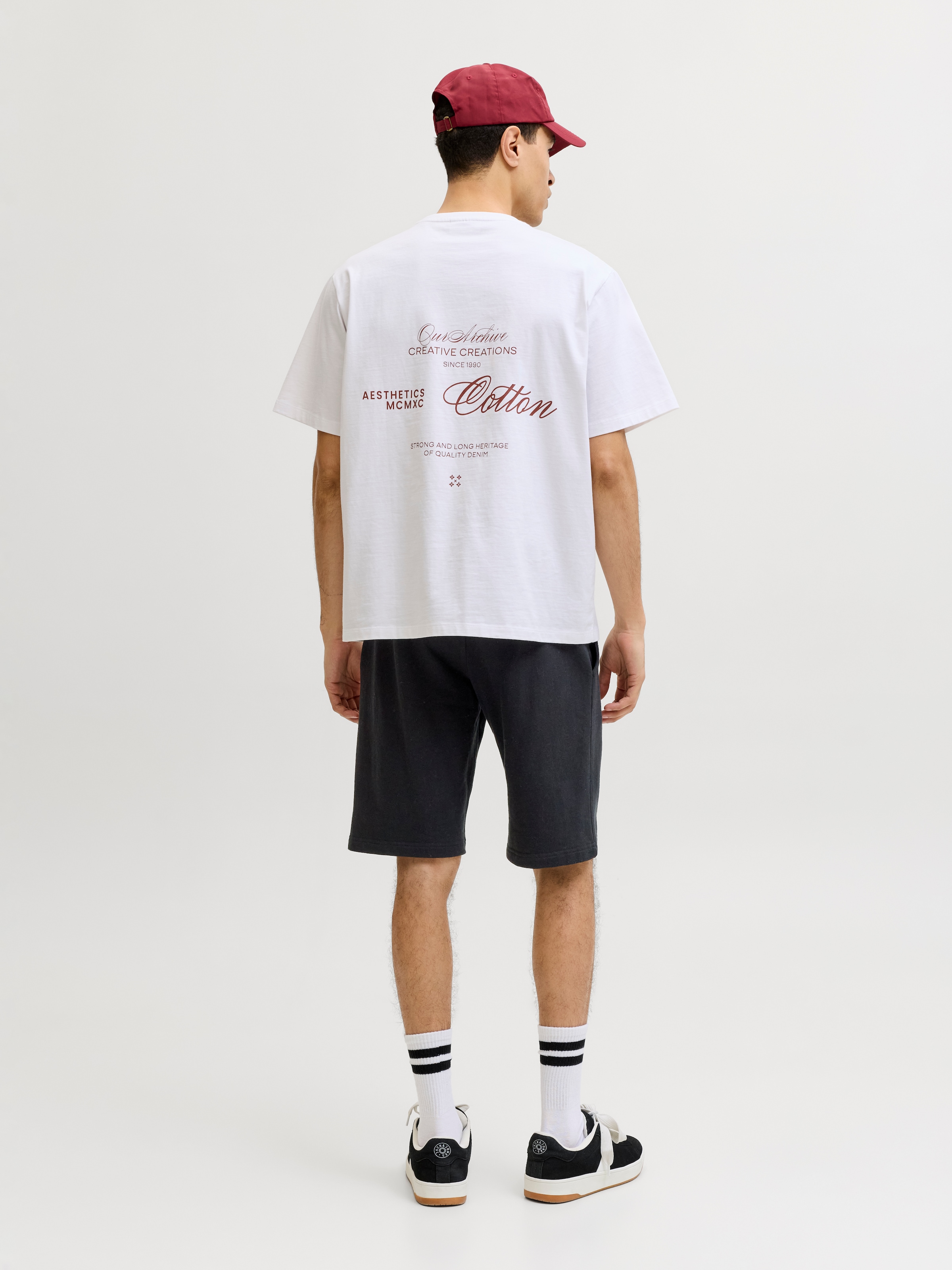 Jack & Jones Short de course »JPSTGORDON ARCHIVE SWEAT SHORTS MID SN«  avec cordon de serrage