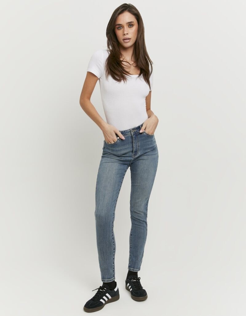 Tally Weijl Jeans taille haute »SPADESMART2« mit engem Beinverlauf und hoher Leibhöhe