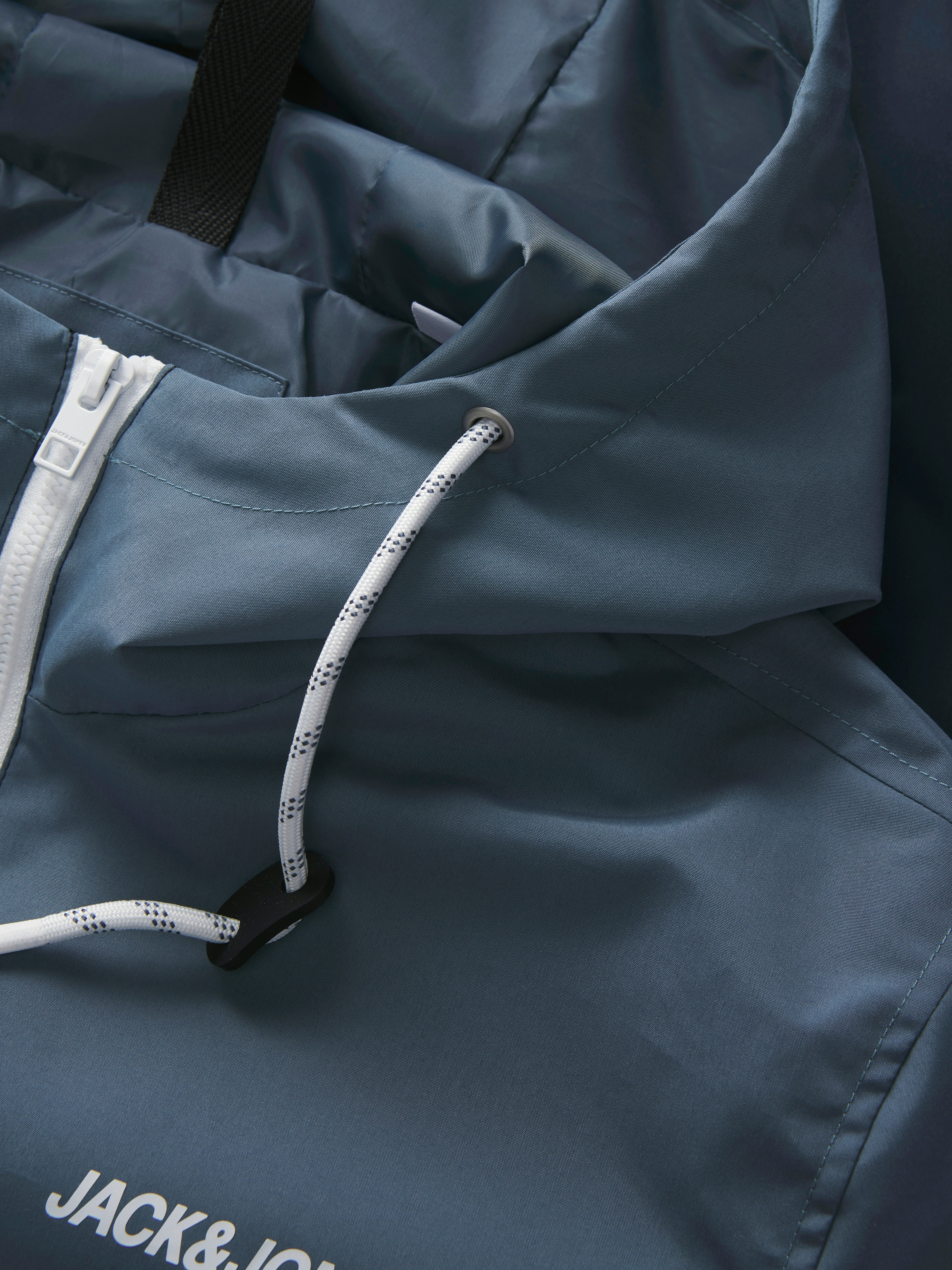 Jack & Jones Blouson »JJERUSH mit Kapuze« avec capuche fibre synthétique, coupe régulière