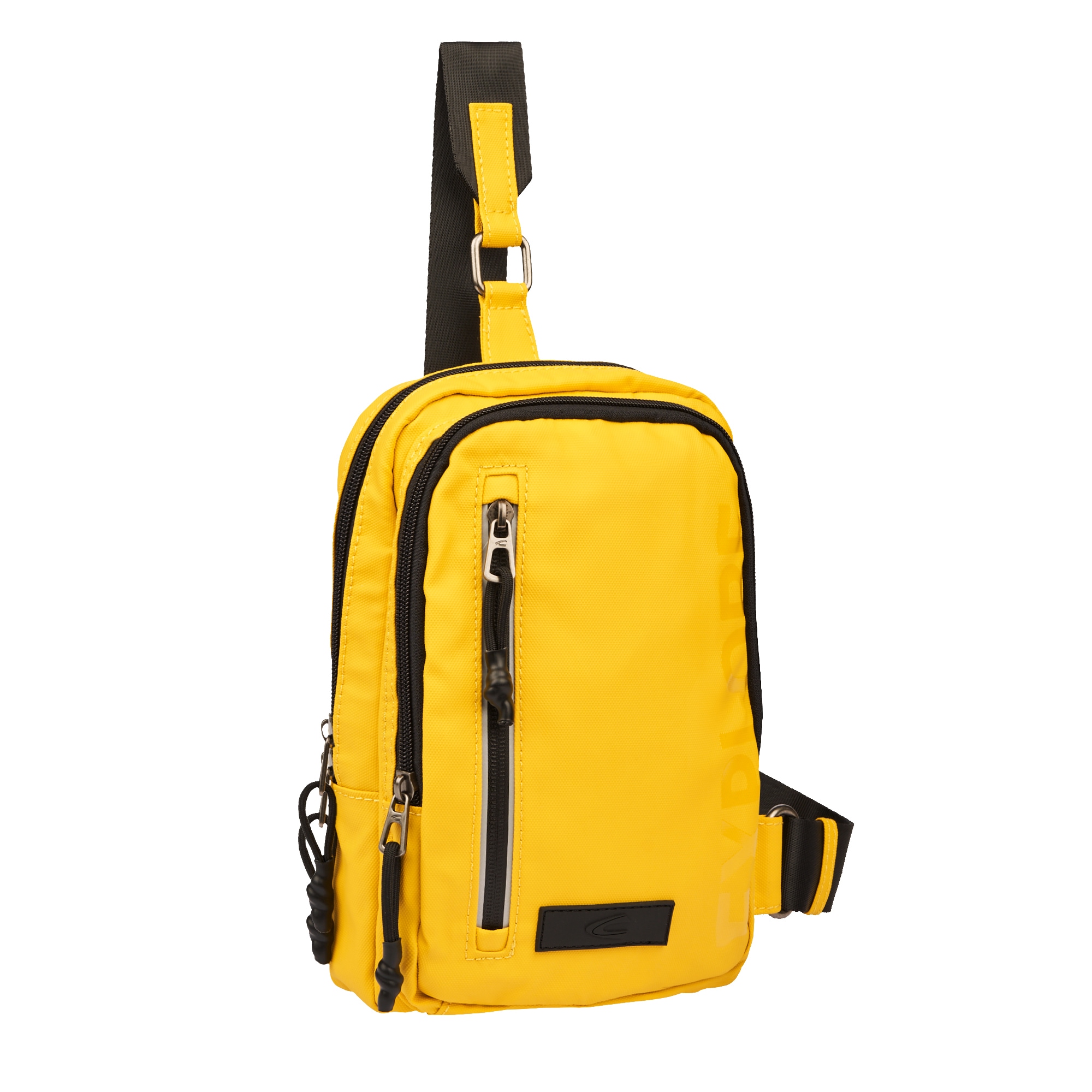 camel active Cityrucksack »Explore« wasserabweisendes recyceltes Nylon und reflektierende Reissverschlüsse