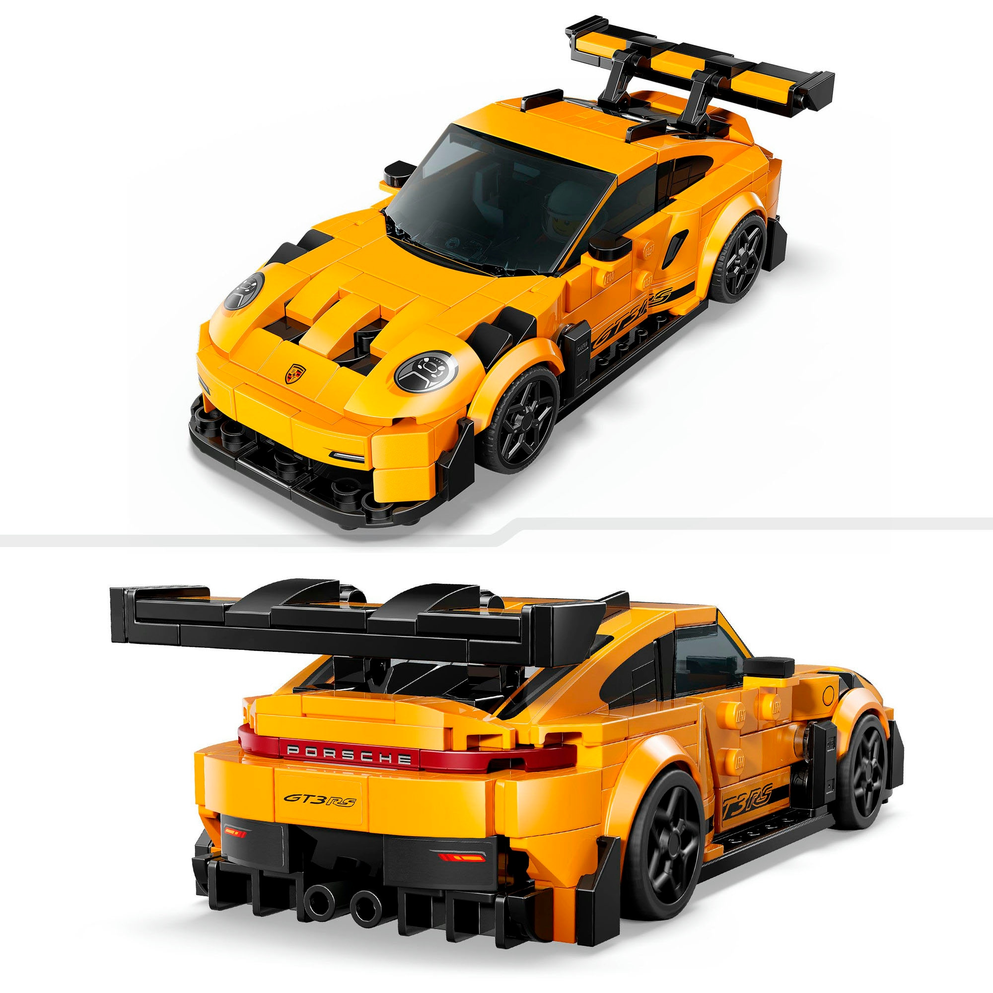 LEGO® Konstruktionsspielsteine »Porsche 911 GT3 RS Supersportwagen (77239), LEGO Speed Champions« Made in Europe