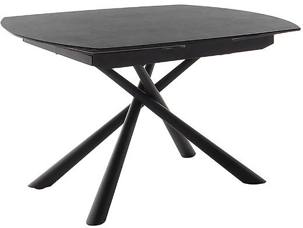 MCA furniture Esstisch »NICOSIA Vierfusstisch 130-190 cm« Einzelstück,  Keramik, Metall, Rotationsauszug, ausziehbar, Tischplatte 11 mm