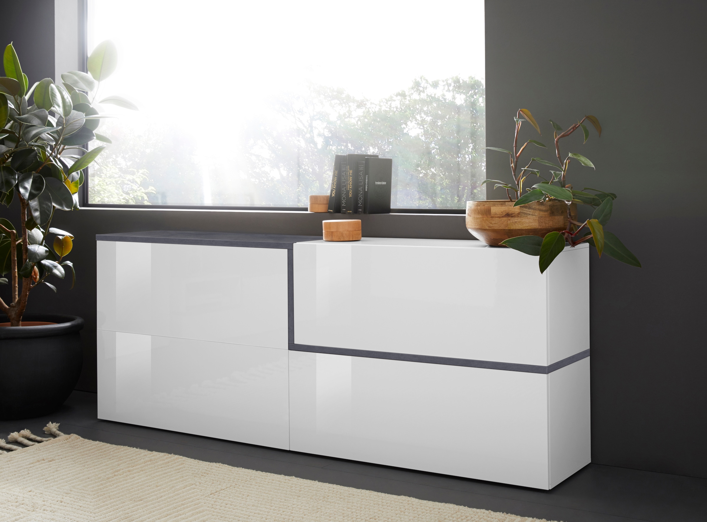 Home affaire Sideboard »Zet« Breite 210 cm