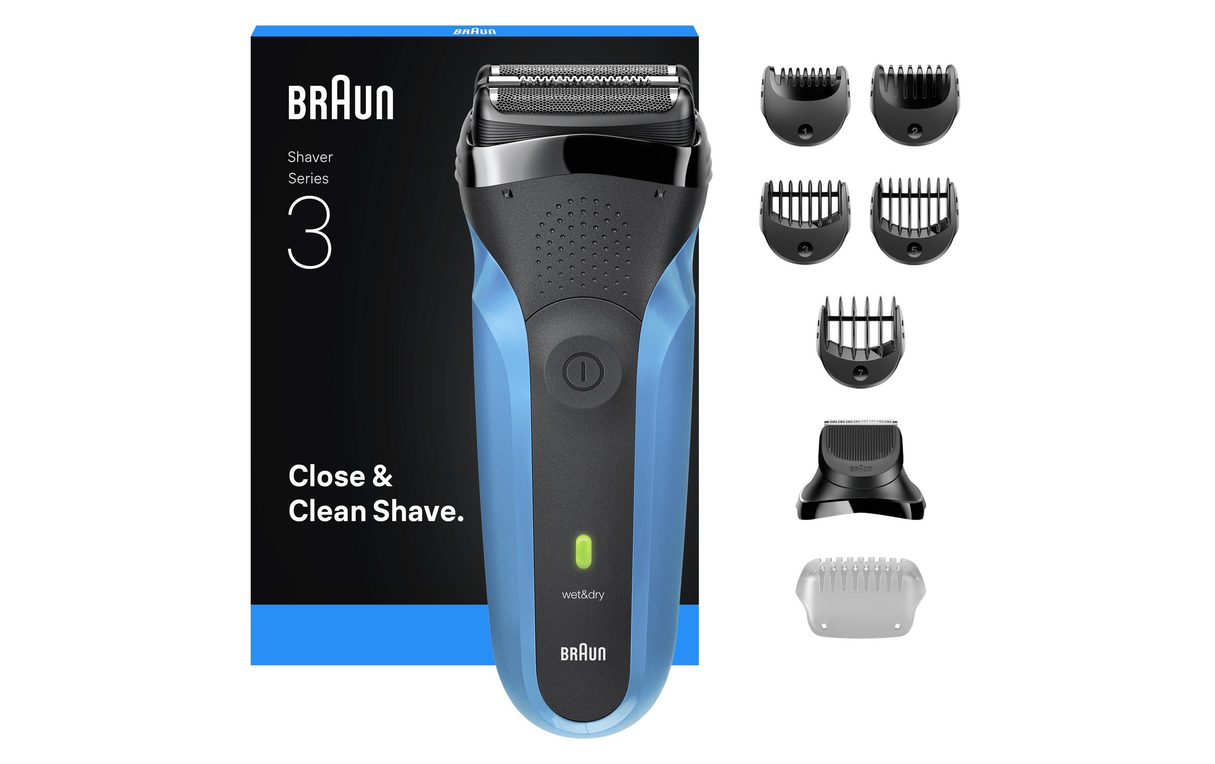 Braun Épilateur électrique pour le visage »Series 3 310BT«