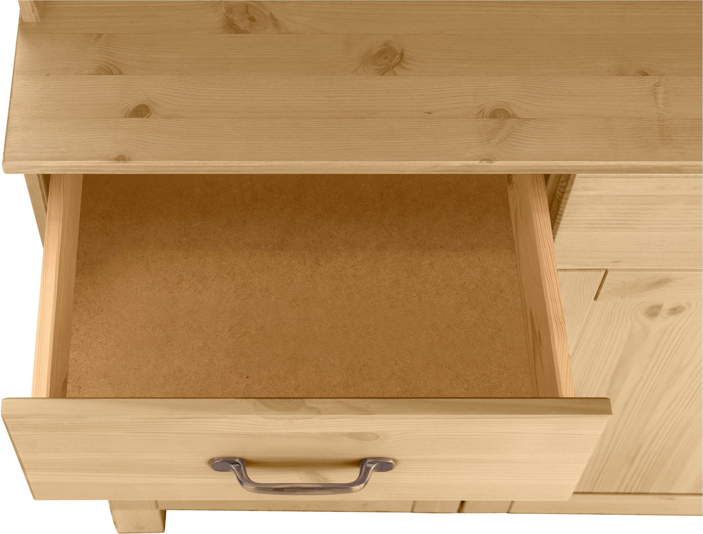 Home affaire Buffet de cuisine »Alby« Largeur 85 cm, 2 portes en verre