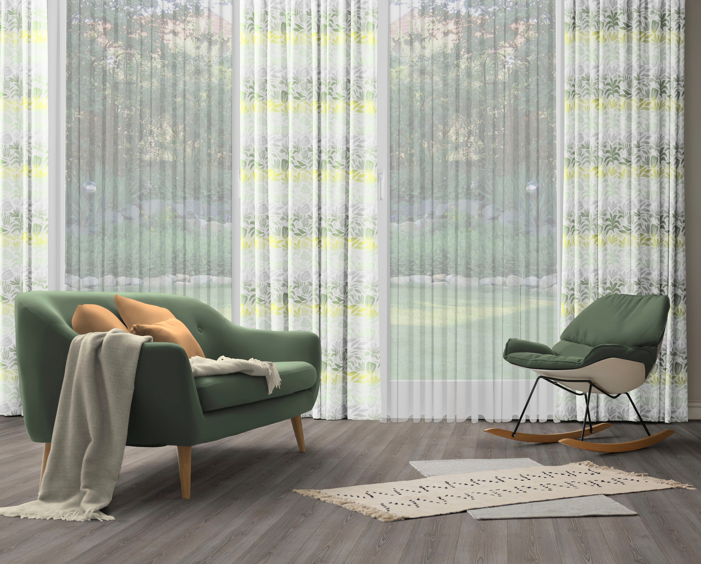 Wirth Vorhang »Kairo« Multifunktionsband 1 Stk. tlg.