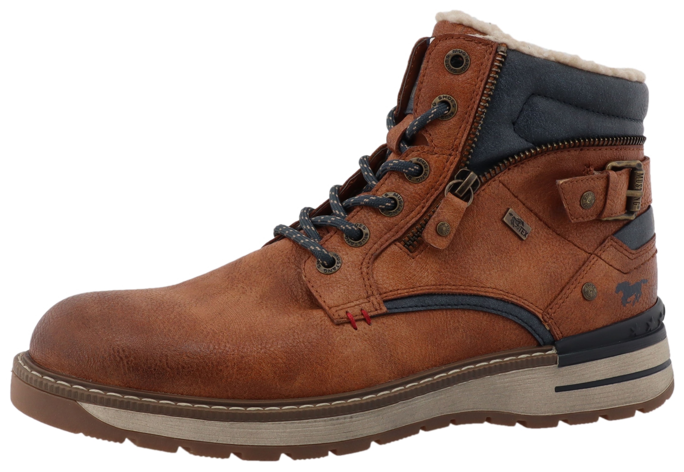 Mustang Shoes Winterboots »Maril«  Workerboots, Schnürboots mit TEX-Ausstattung