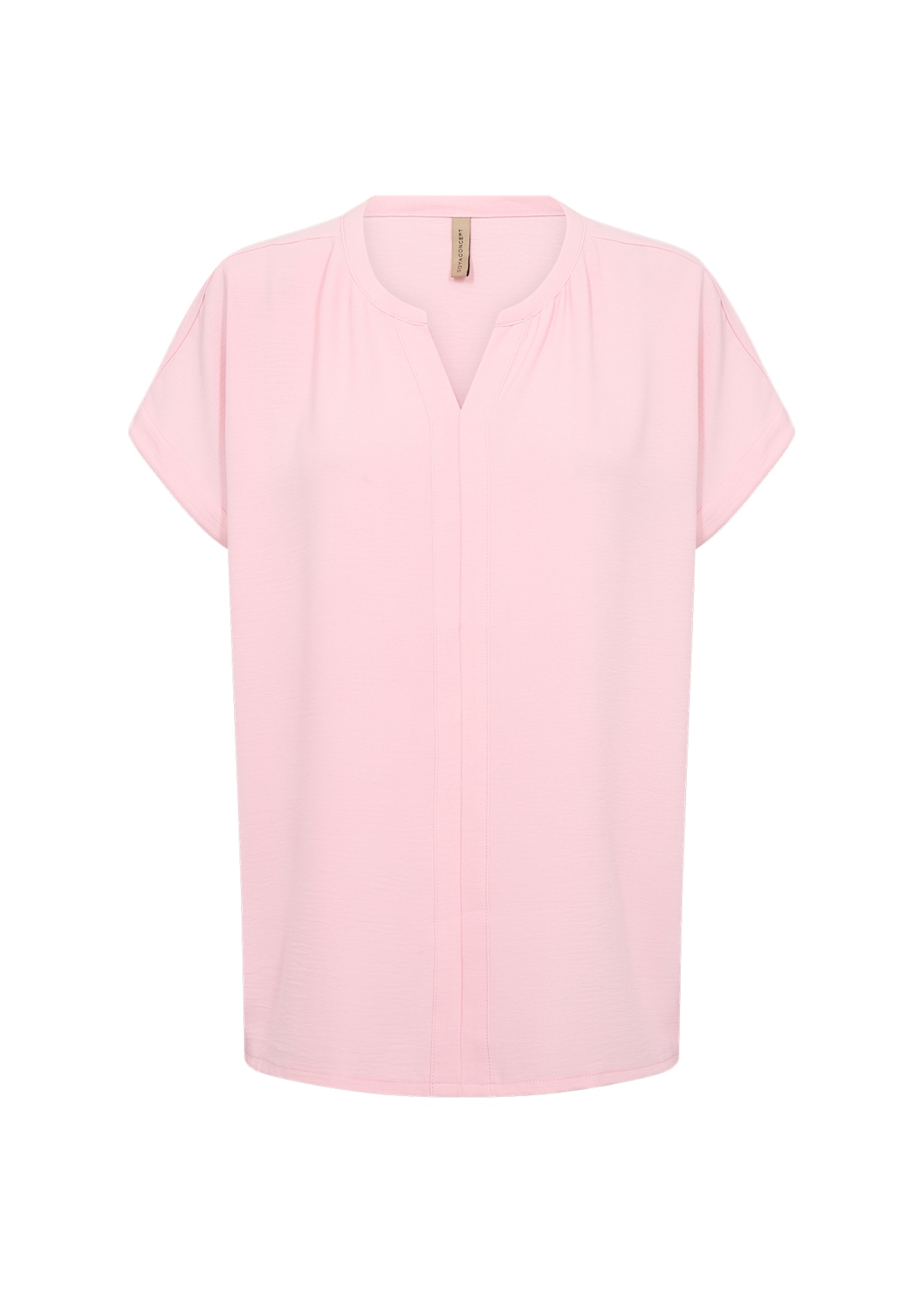soyaconcept Shirtbluse »SC-CATH 1« normale Passform, mit V-Ausschnitt, aus pflegeleichter Kunstfaser