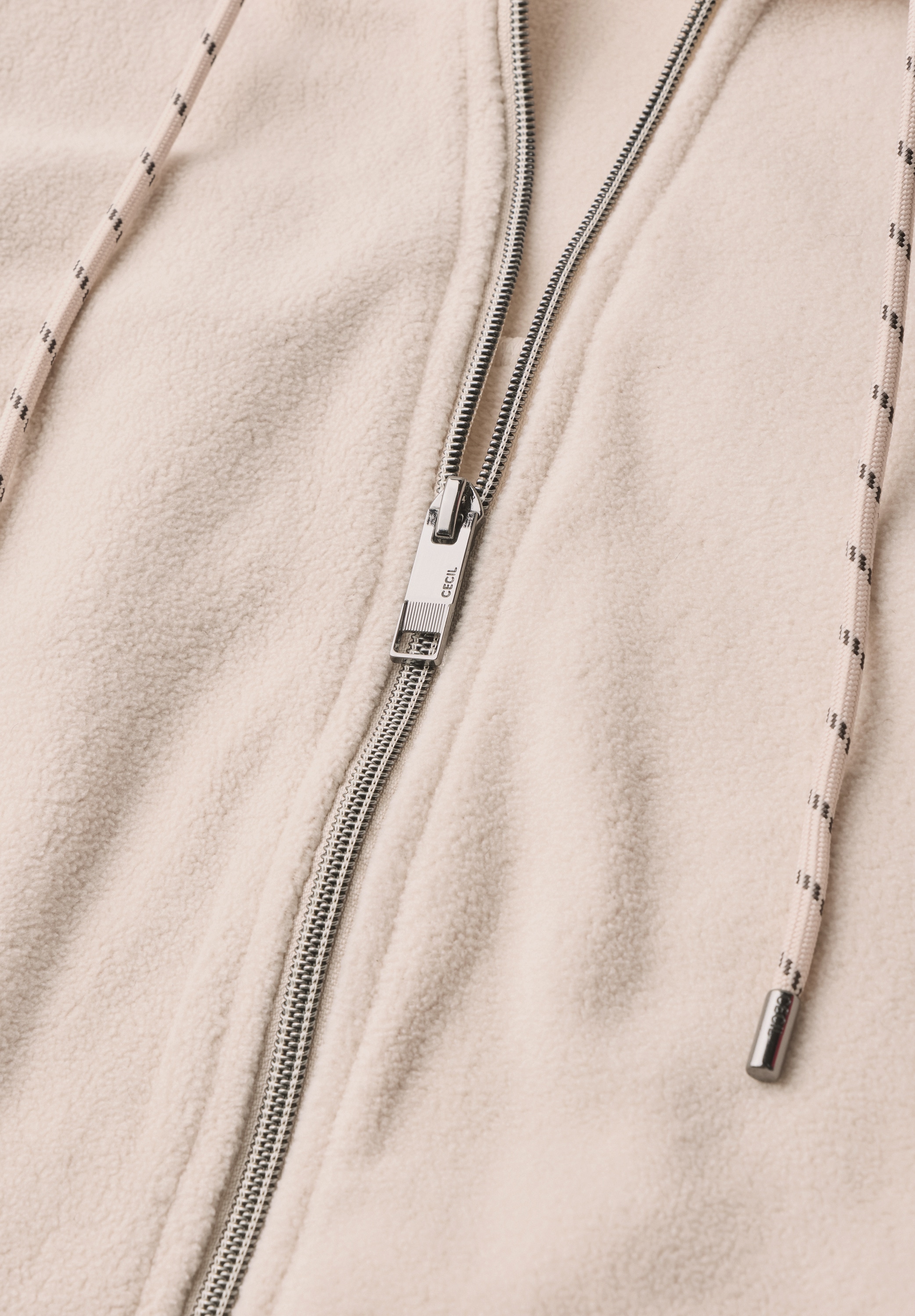 Cecil Fleecejacke mit Kapuze Langarm Fleece Jacke mit Kapuze