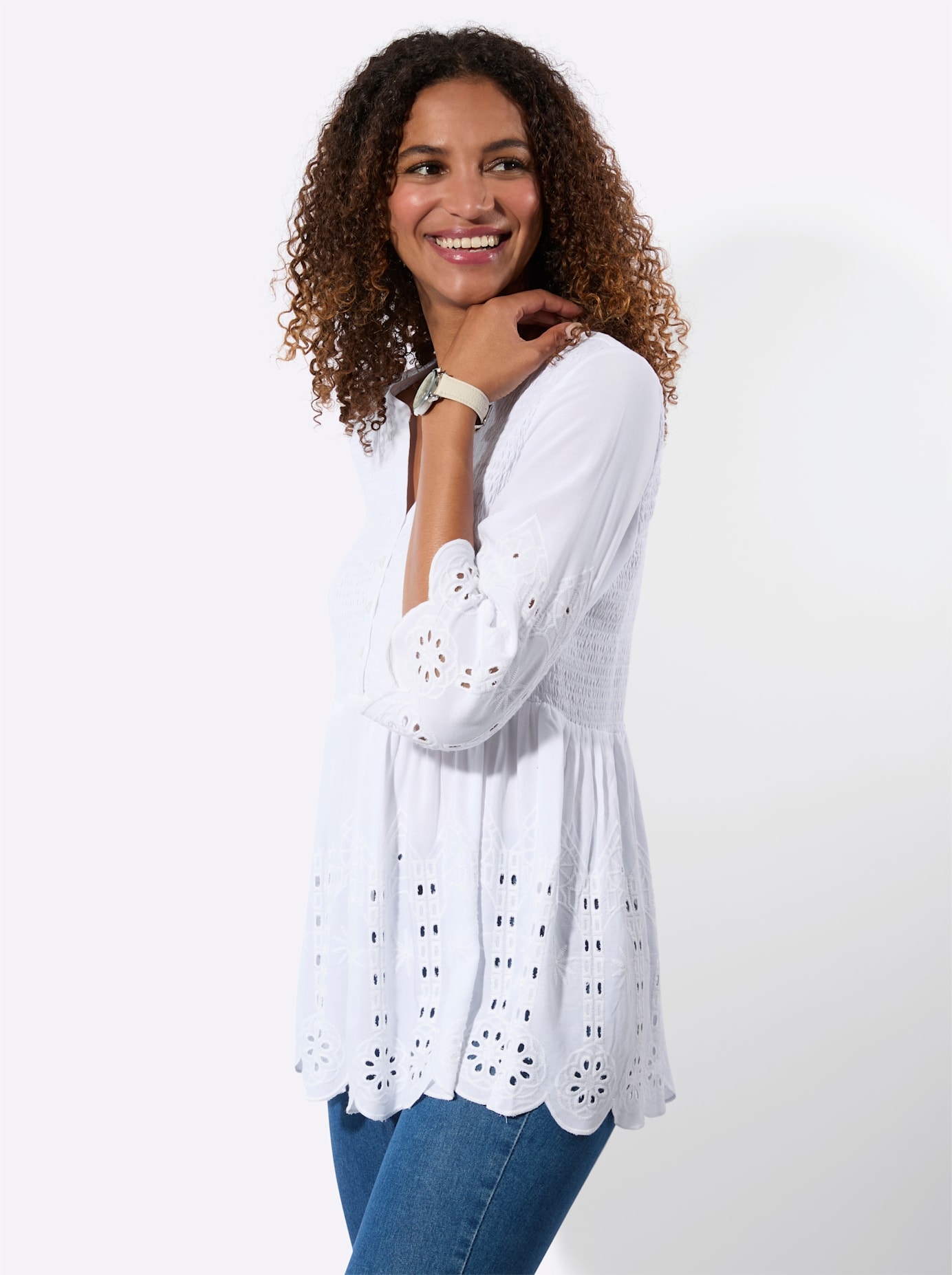 Inspirationen Blouse en dentelle