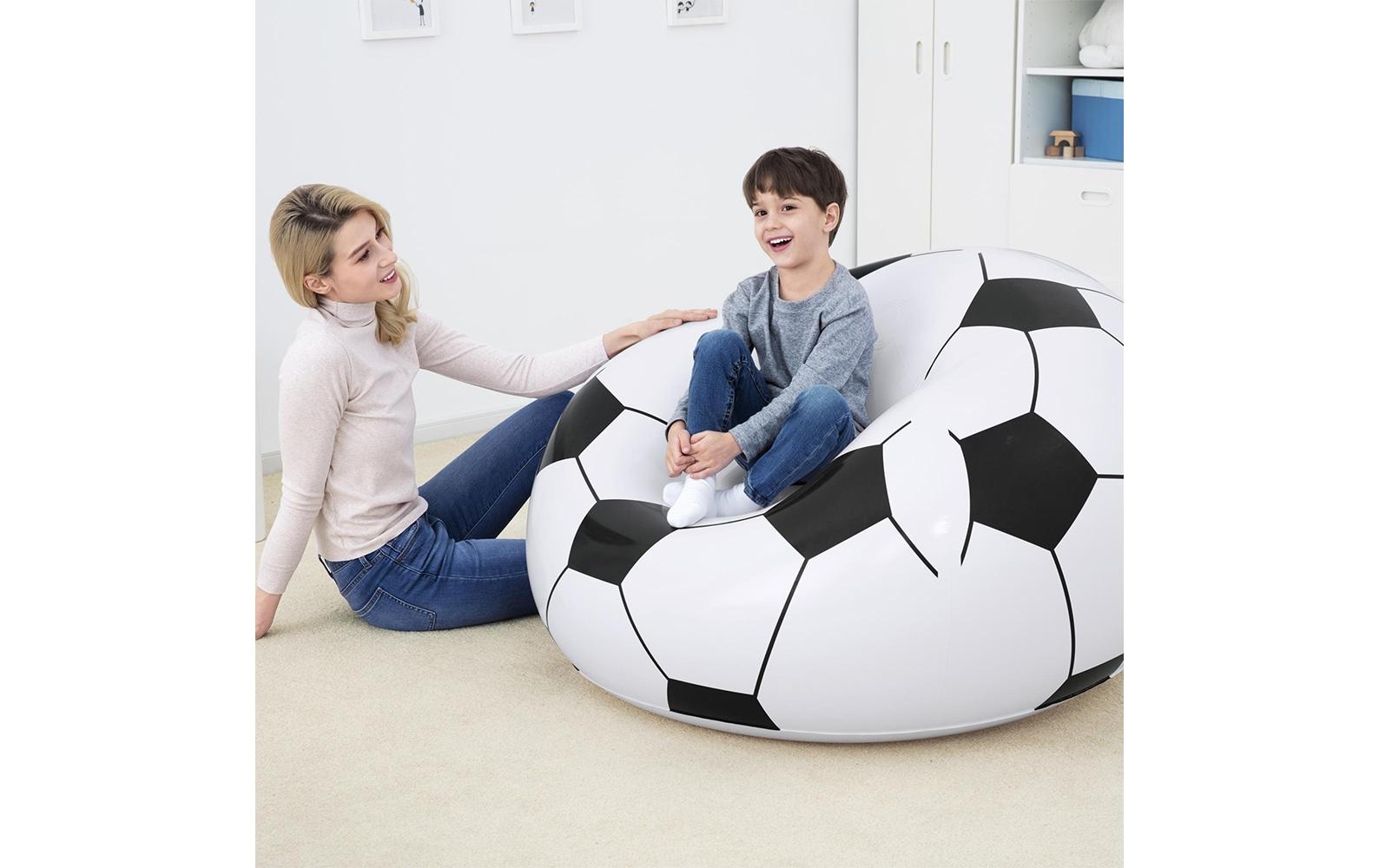 Bestway Fauteuil gonflable »Up, In und Over Fussball, 114 x 112 cm«