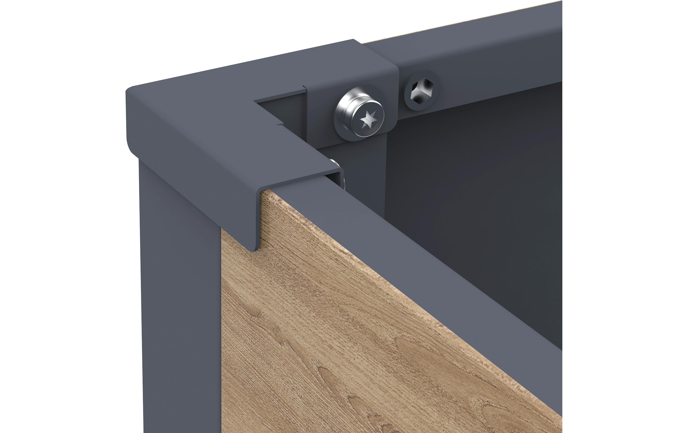 WESTMANN Lit surélevé »Talus M« LxPxH : 100x25x27 cm