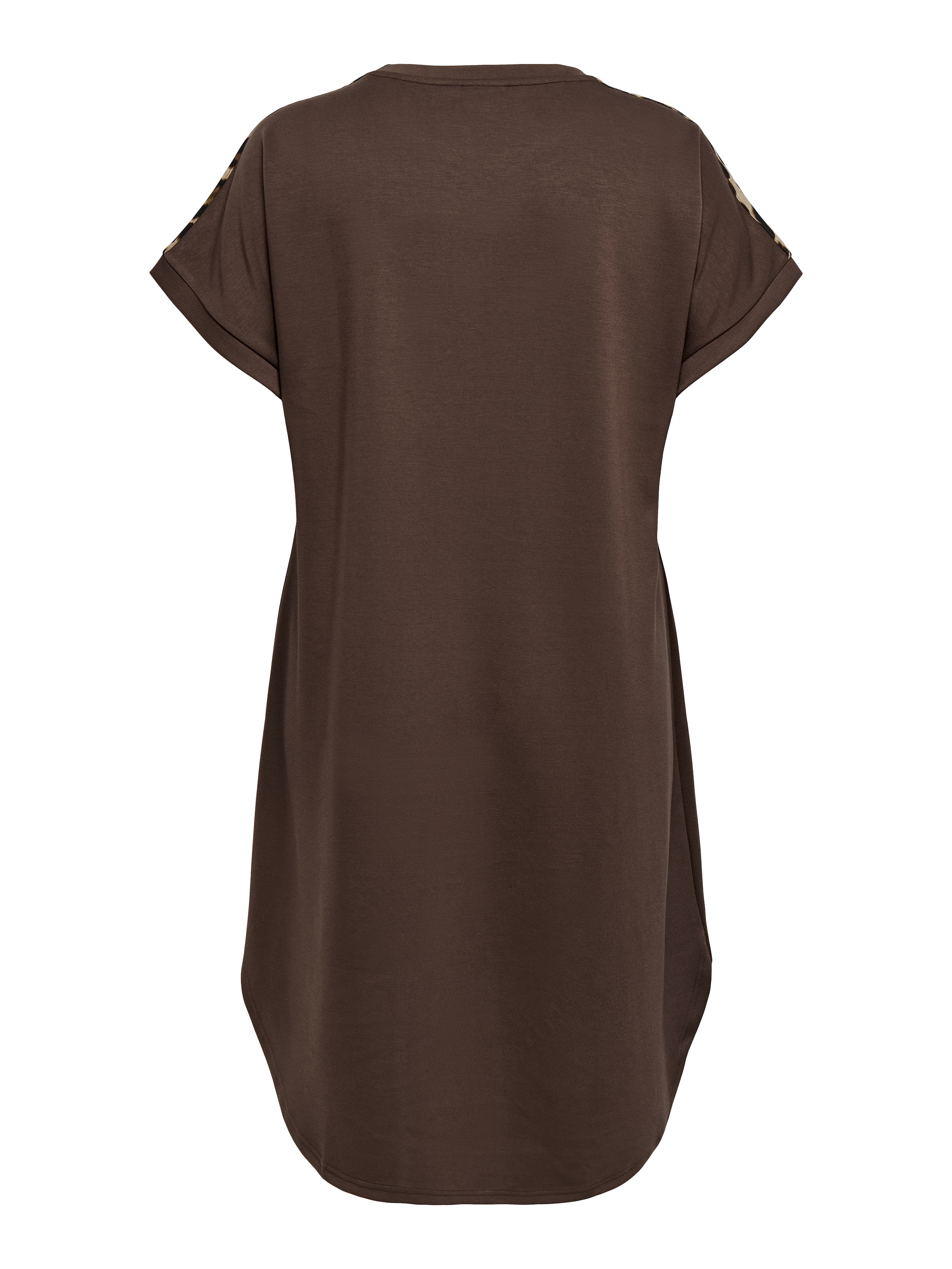 ONLY CARMAKOMA Midikleid »CARLISE S/S O-NECK DRESS JRS«