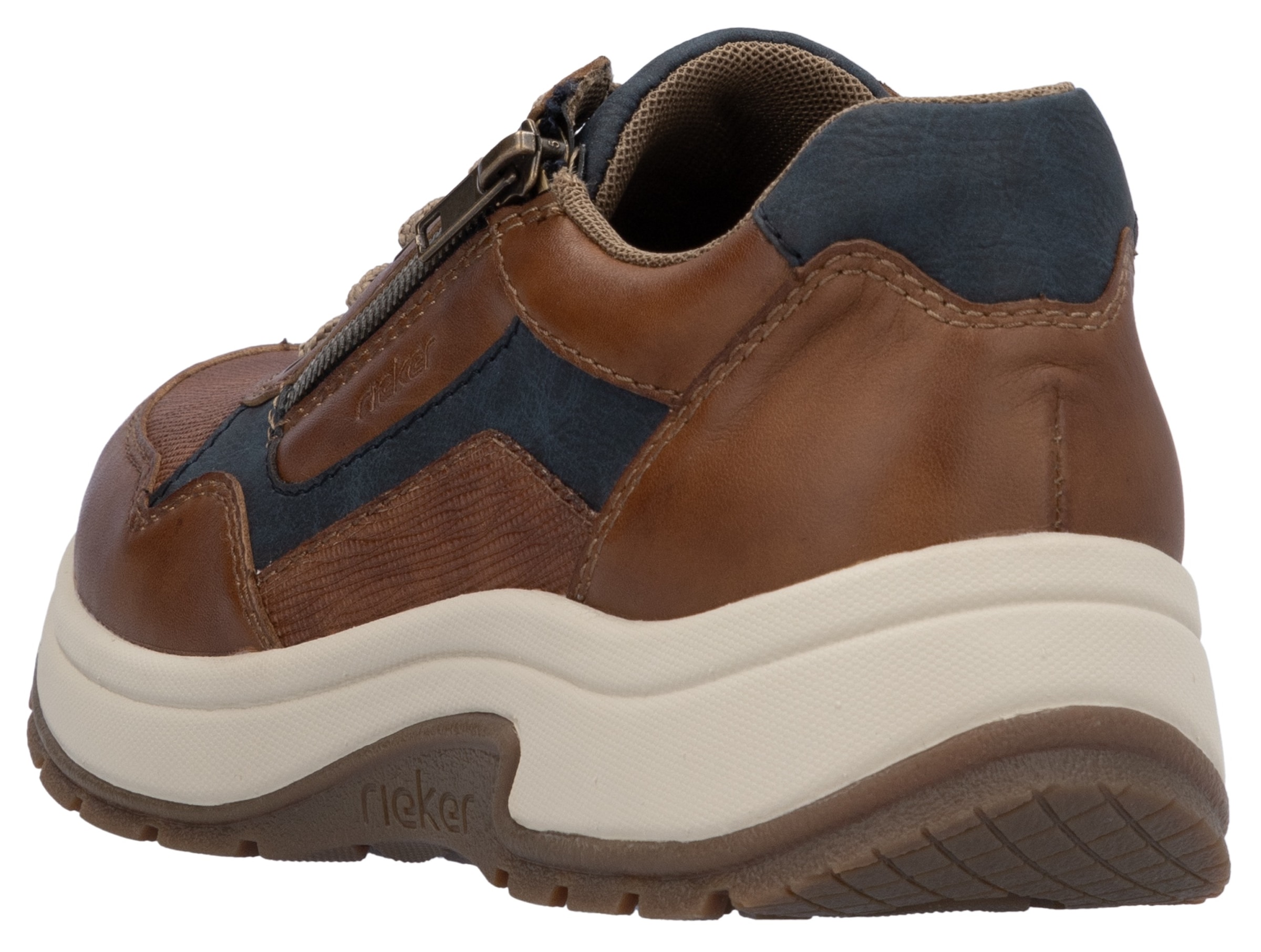 Rieker Sneaker  , Halbschuh, Freizeitschuh, Schnürschuh in bequemer Form