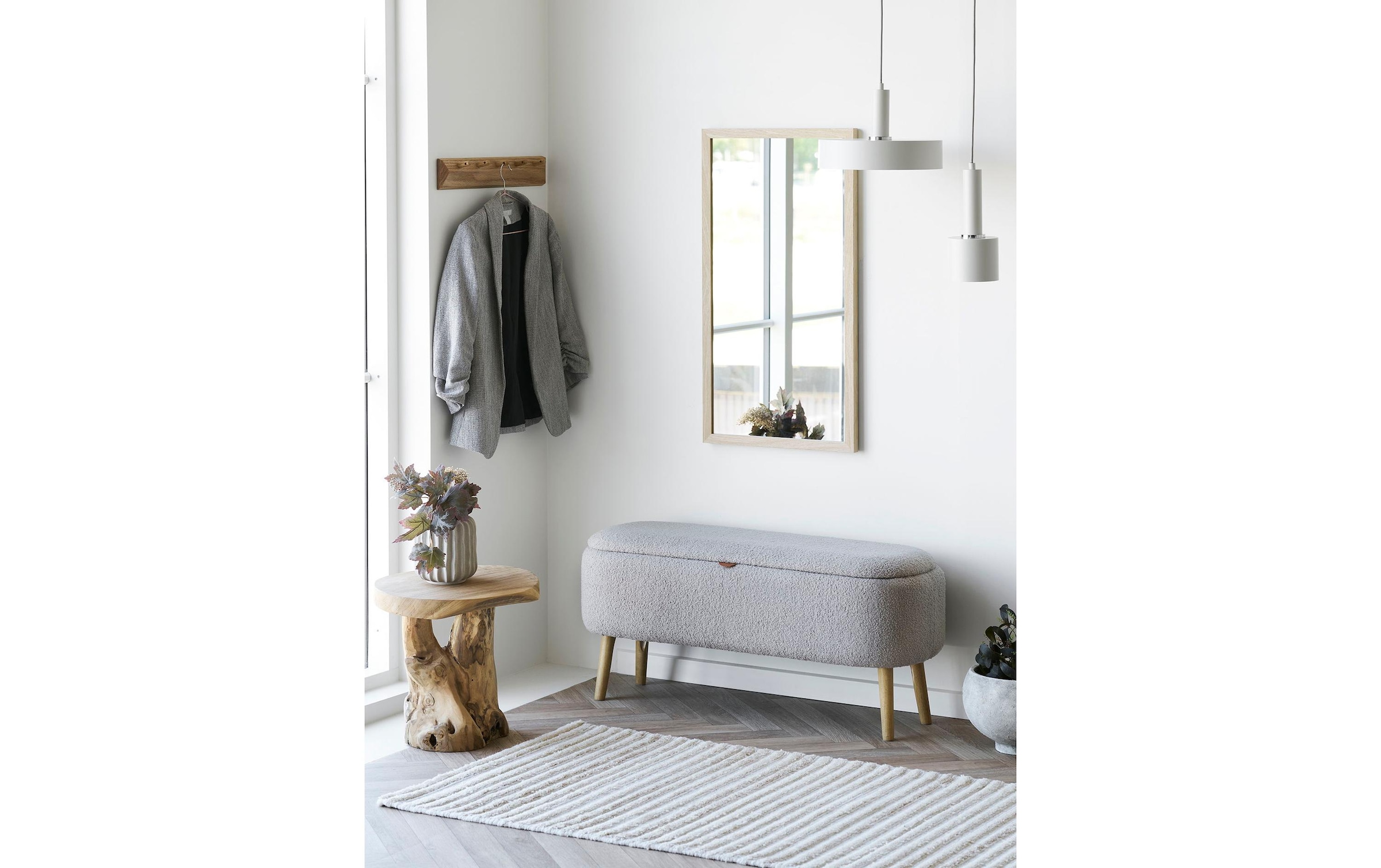 House Nordic Wandgarderobe »Barco 50 cm x 5 cm«