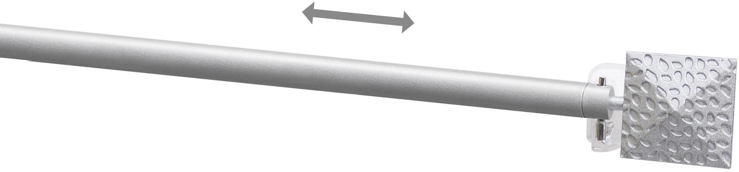 Good Life Barre à disques »Quadrat« Ø 10 mm 1 läufig-läufig ausziehbar