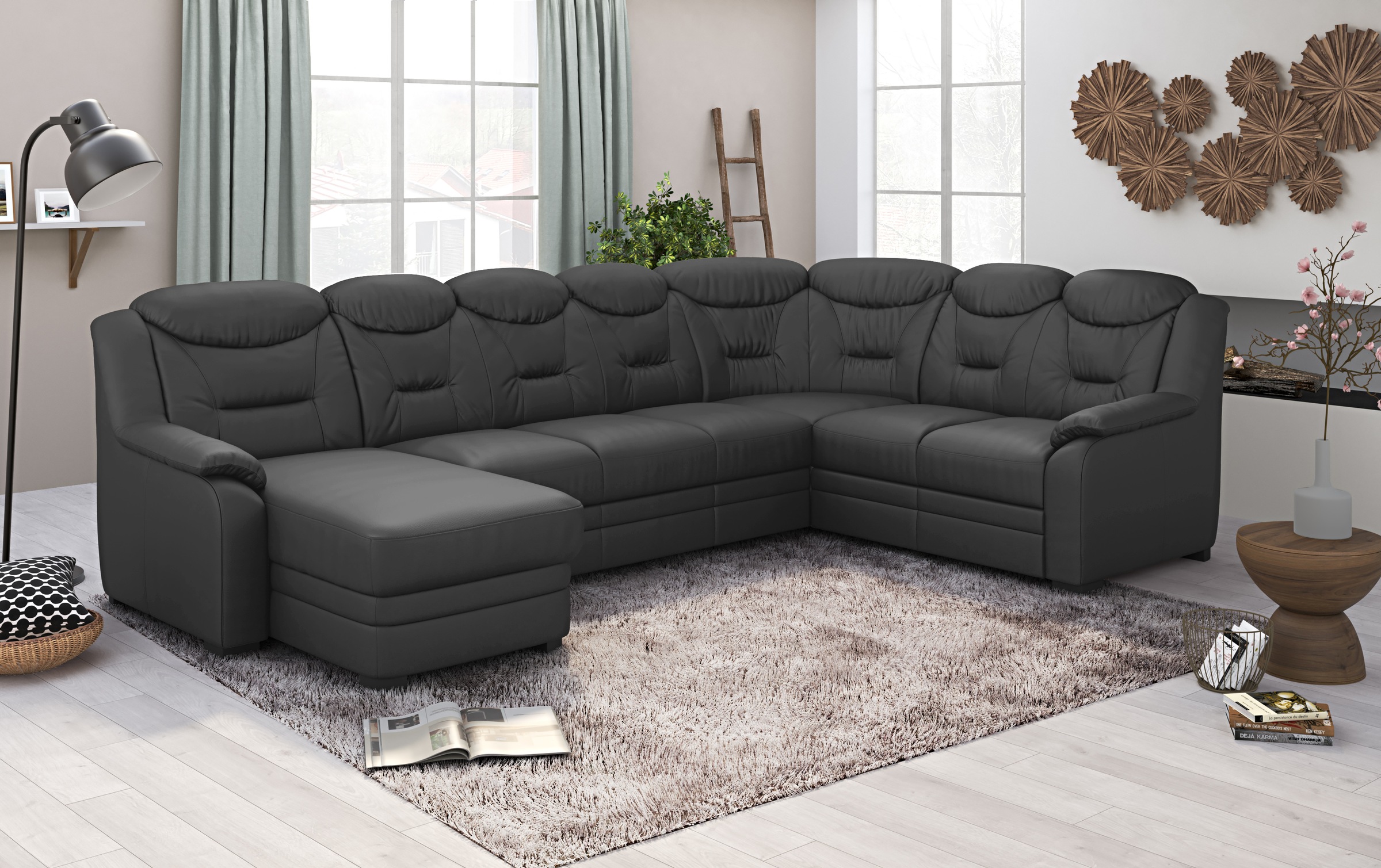 COTTA Paysage de salon »Marcus U-Form« wahlweise mit Bettfunktion & Stauraum