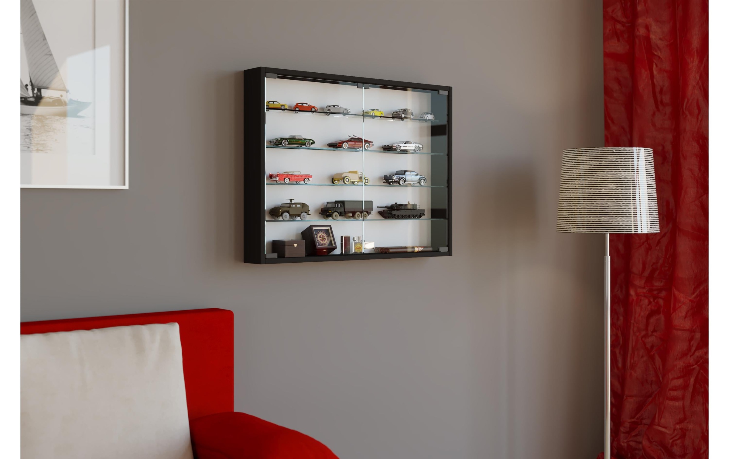 VCM Vitrines »Mandosa L 80 x 60 cm«