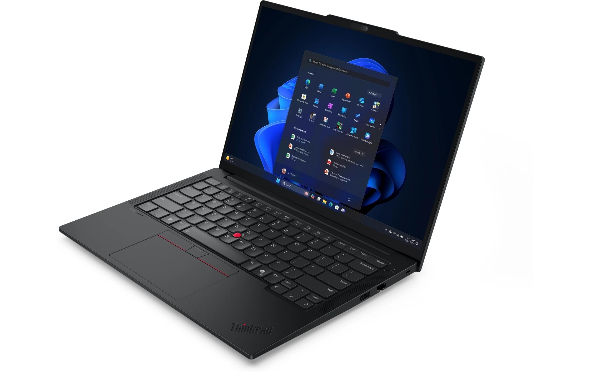 Lenovo Notebook »ThinkPad E14 Gen 7 (AMD) Copilot+ PC« / 14 ″ AMD Ryzen 7 Integrierte NPU (Neural Processing Unit)