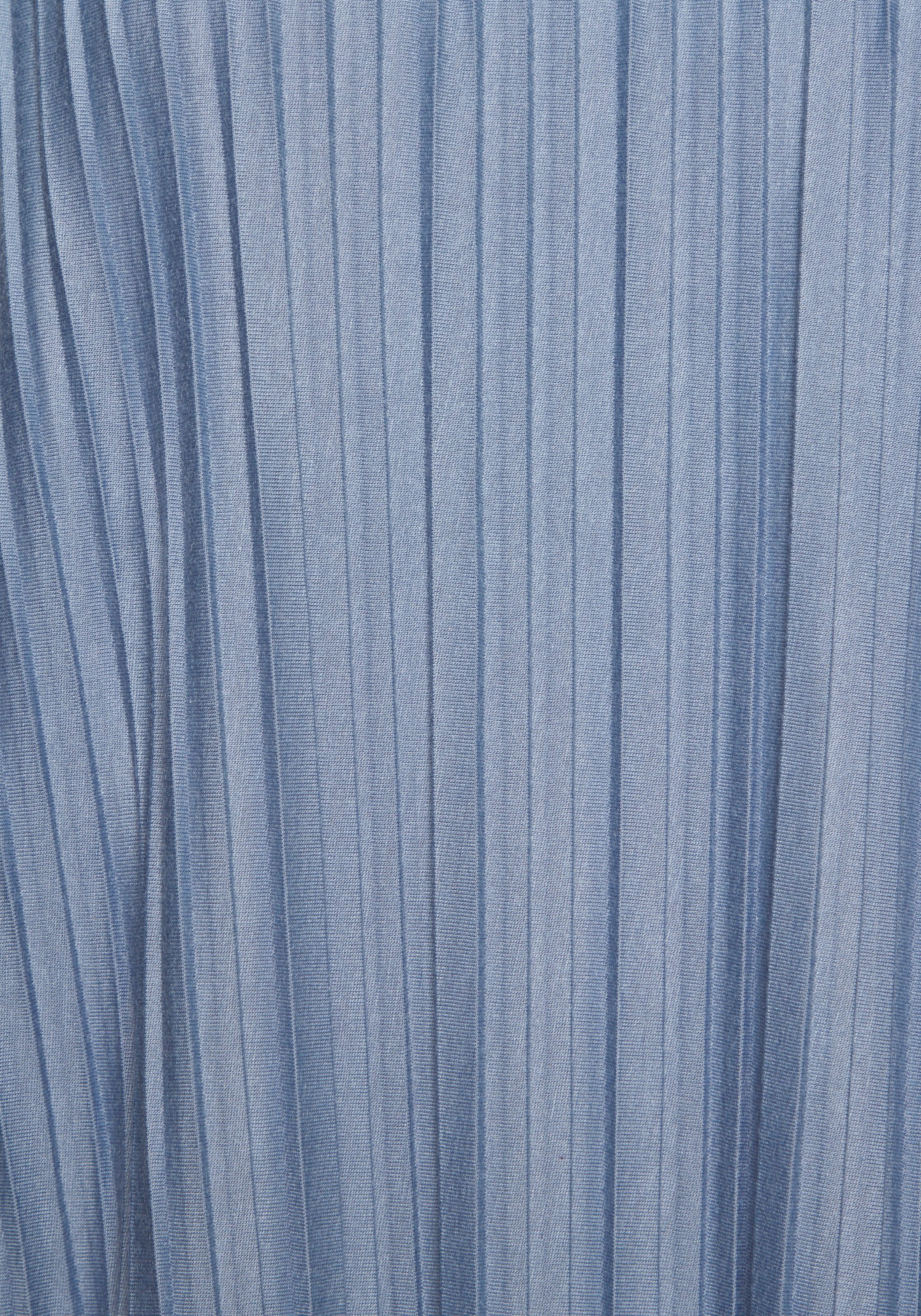 LASCANA Pliseetop aus angenehmer Viskose-Mischqualität