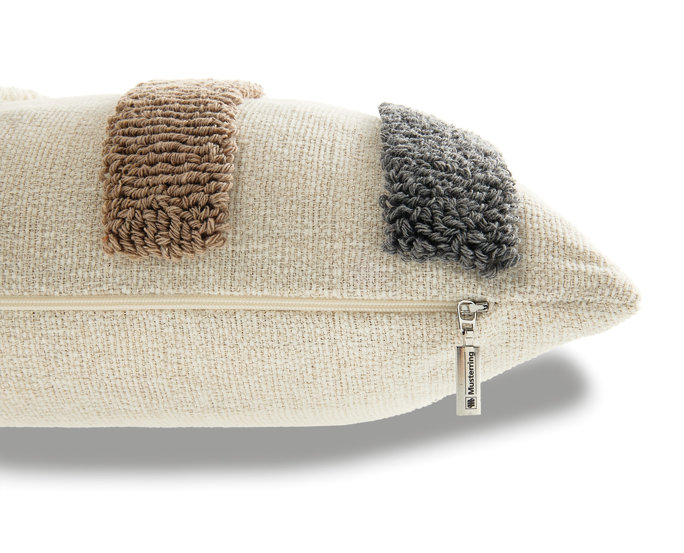 Musterring Coussin décoratif »Rythm« mit aufgestickten 3D-Streifen