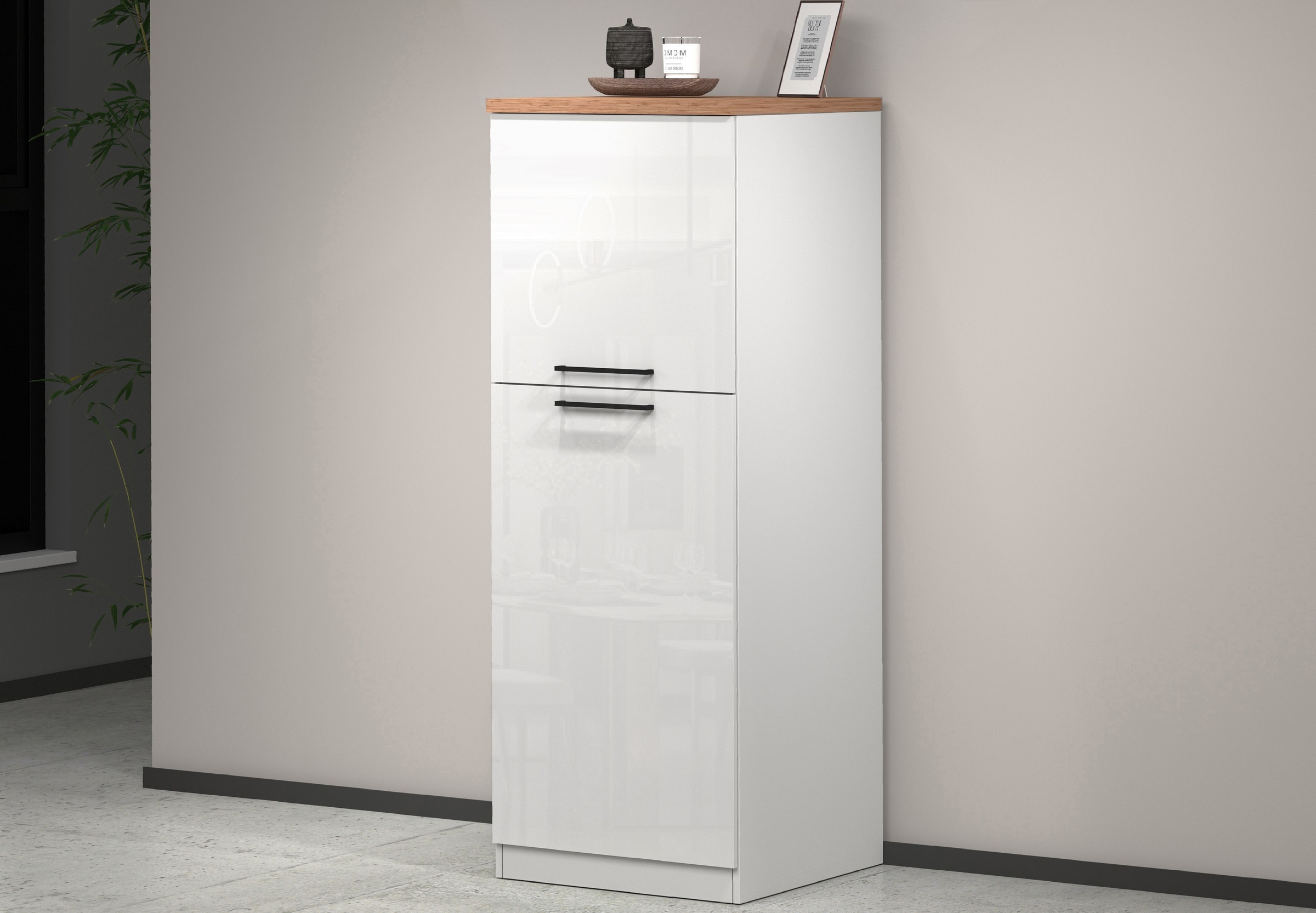 KOCHSTATION Armoire à provisions »KS-Sole,Hauswirtschaftsschrank,Stauschrank,Küchenschrank« Breite/Höhe 60/165 cm, 5 Fächer