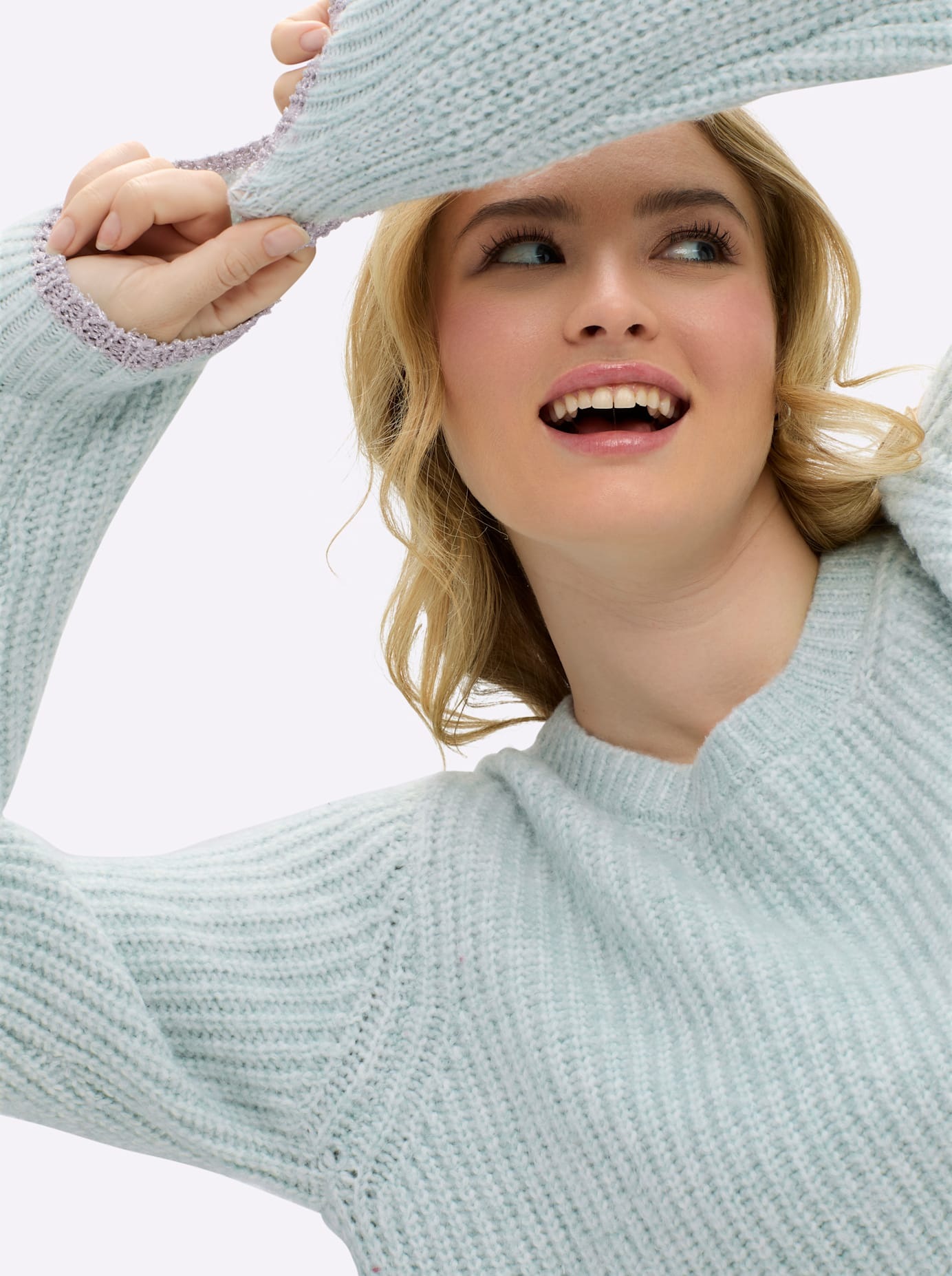 Sheego Rundhalspullover »Pullover«