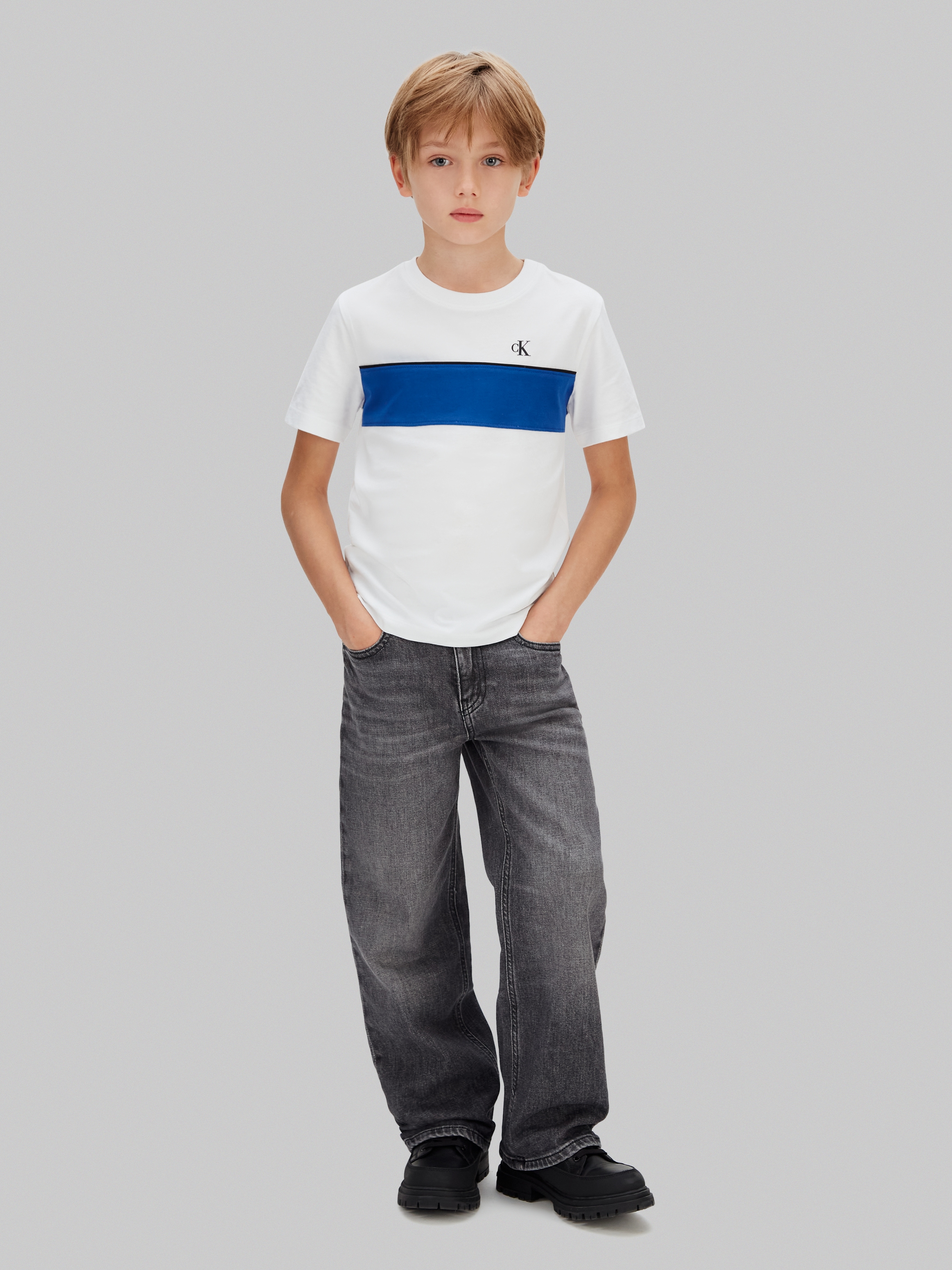 Calvin Klein Jeans T-shirt Regular fit, für Kinder bis 16 Jahre