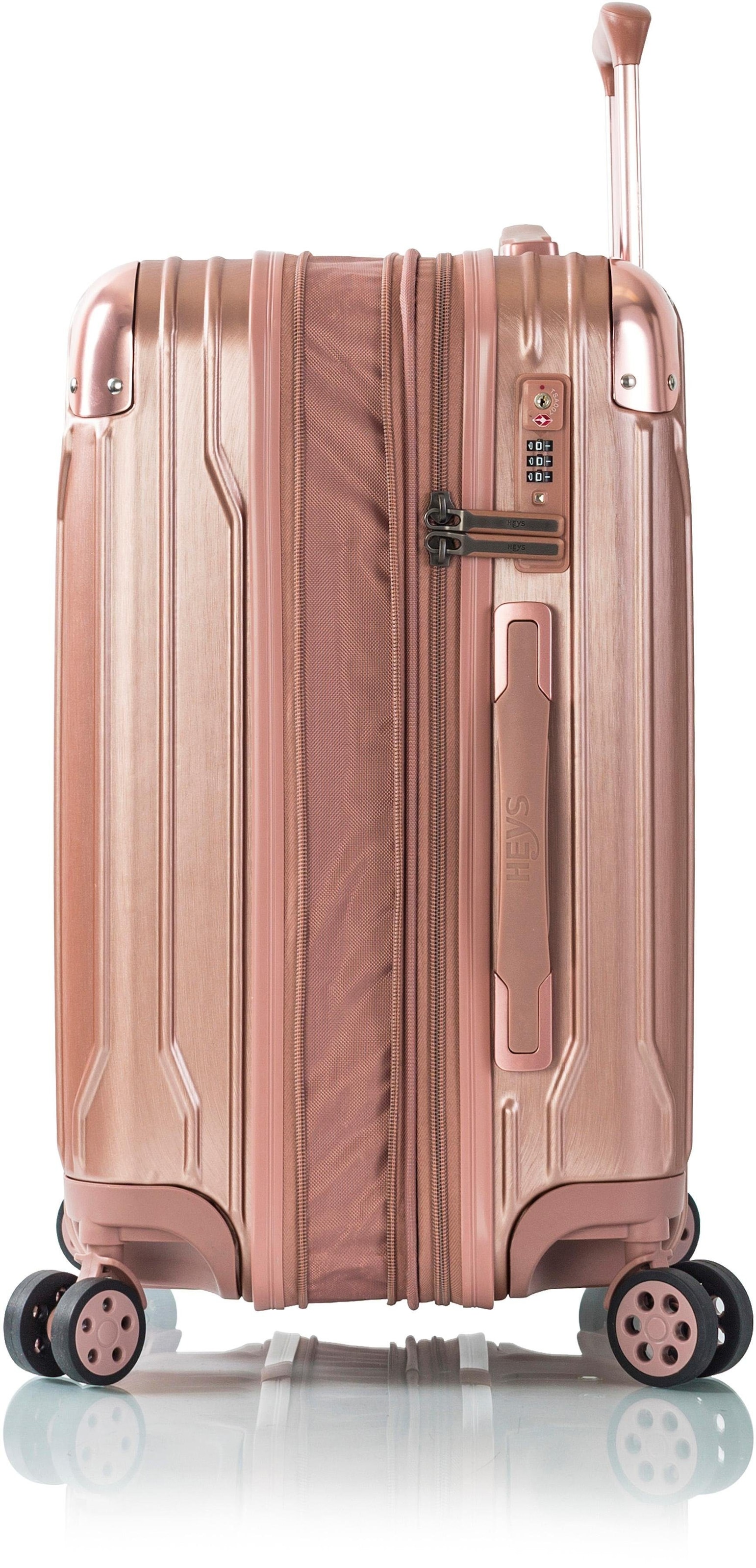 Heys Trolley à coque dure »Xtrak, in verschiedenen Farben und Grössen« 42 litre 4 Rollen Heys x Joachim Llambi Handgepäck-Koffer TSA Schloss Volumenerweiterung