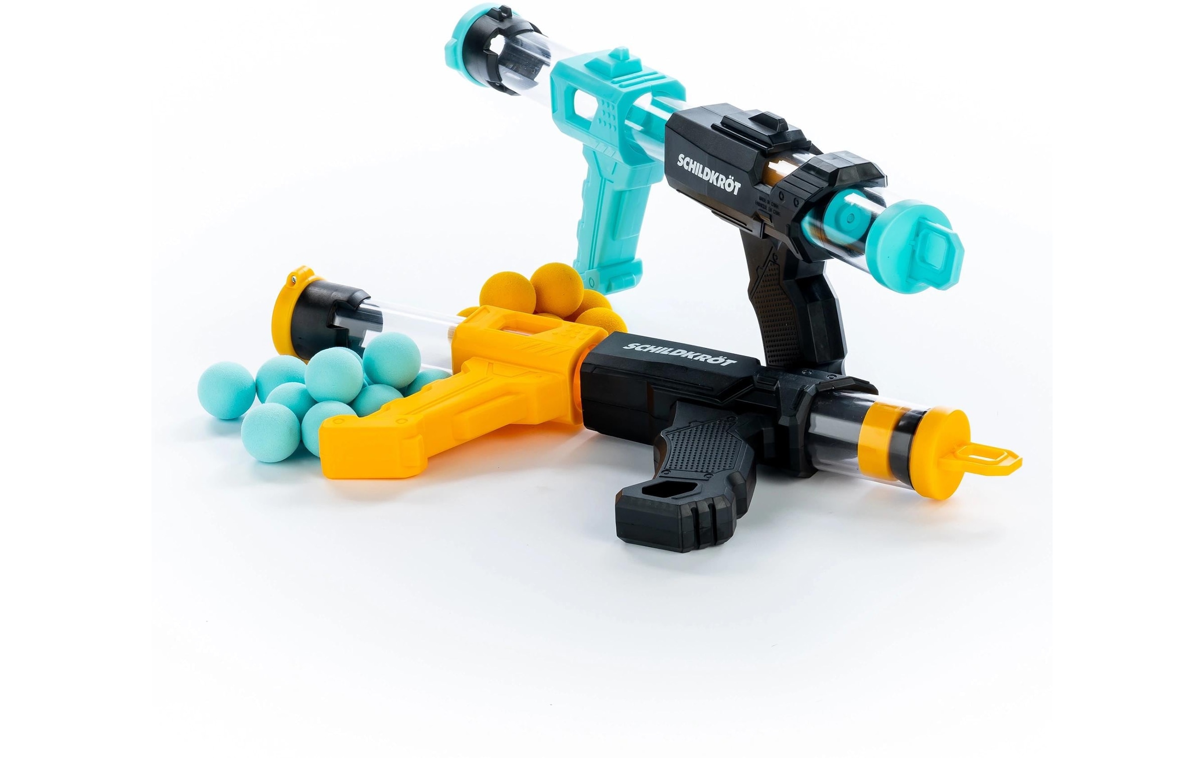 Schildkröt Funsports Blaster »Schildkröt Fire Blaster Set Schaumkugel-Popperpistolen«