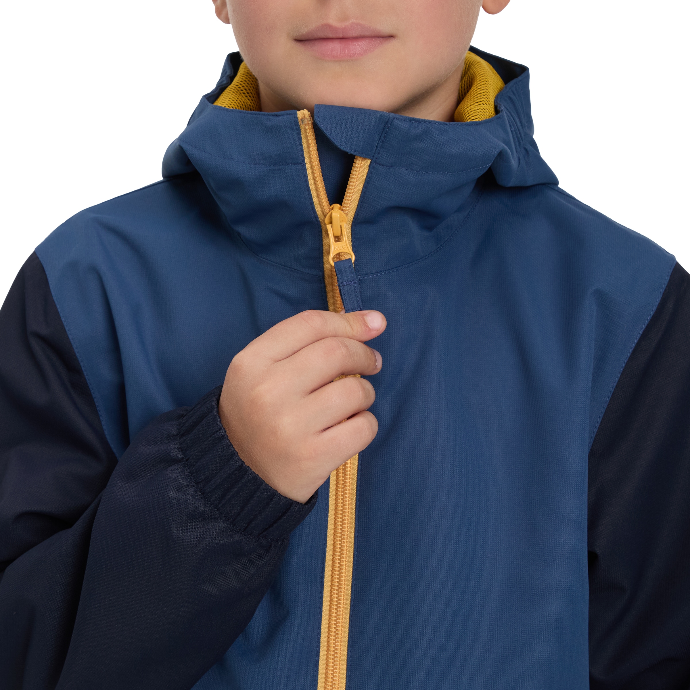 McKINLEY Veste d'extérieur »JU.-FUNKTIONS-JACKE TERANG II SHL B« avec capuche Fermetures éclair contrastées, look colorblock