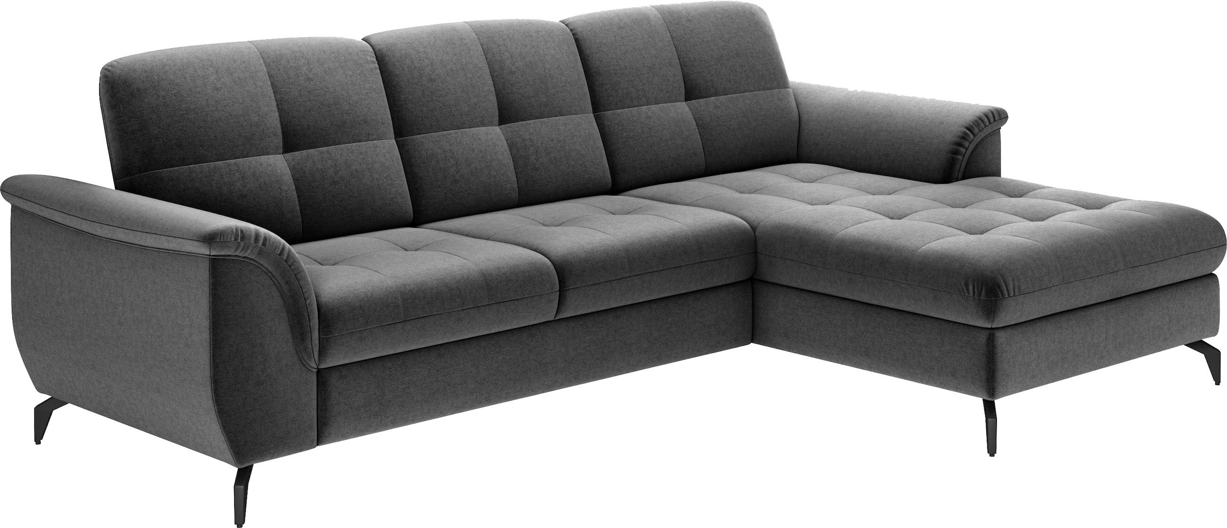 sit&more Ecksofa »Zora« wahlweise mit Bettfunktion und Bettkasten