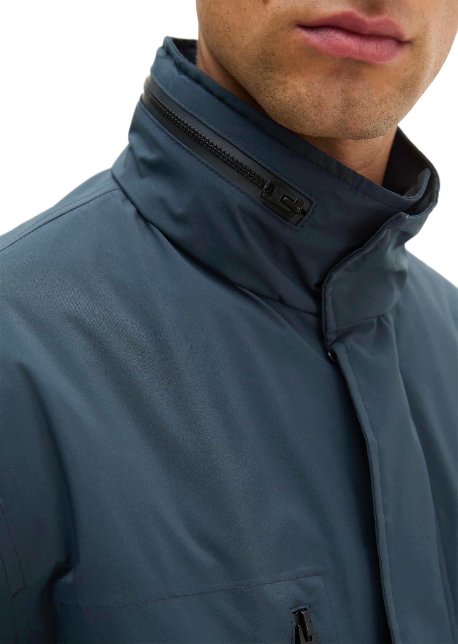 Marc O'Polo Outdoorjacke mit Kapuze regular mit gesteppter Innenseite