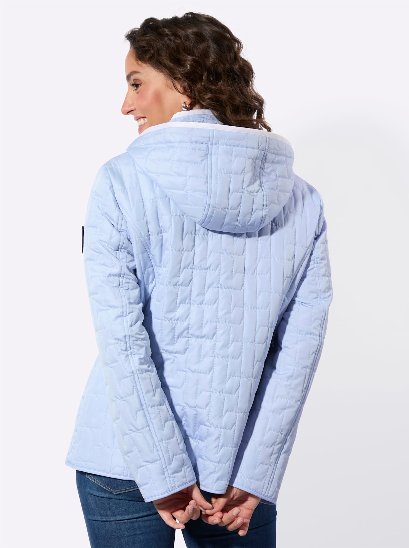 Casual Looks Steppjacke mit Kapuze