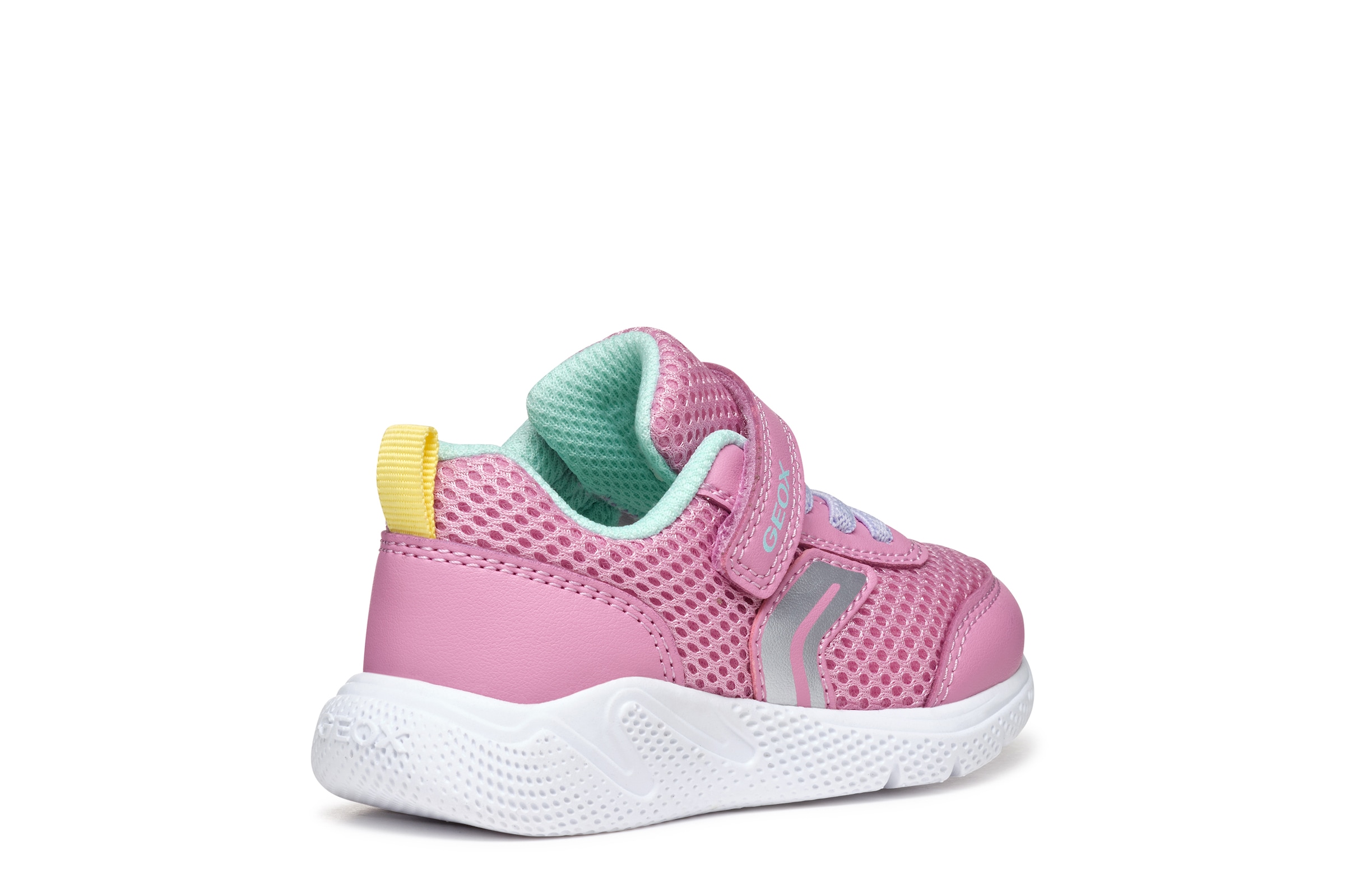 Geox Lauflernschuh »B SPRINTYE GIRL«  Babyschuh mit elastischen Schnürsenkeln, Grössenschablone zum Download