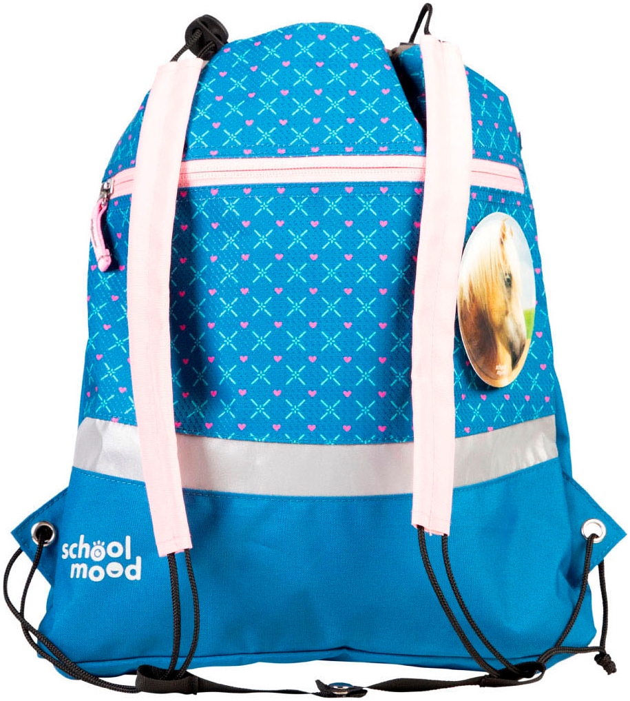 SCHOOL-MOOD® Schulranzen »Champion Maxx Pro« retroreflektierende Flächen