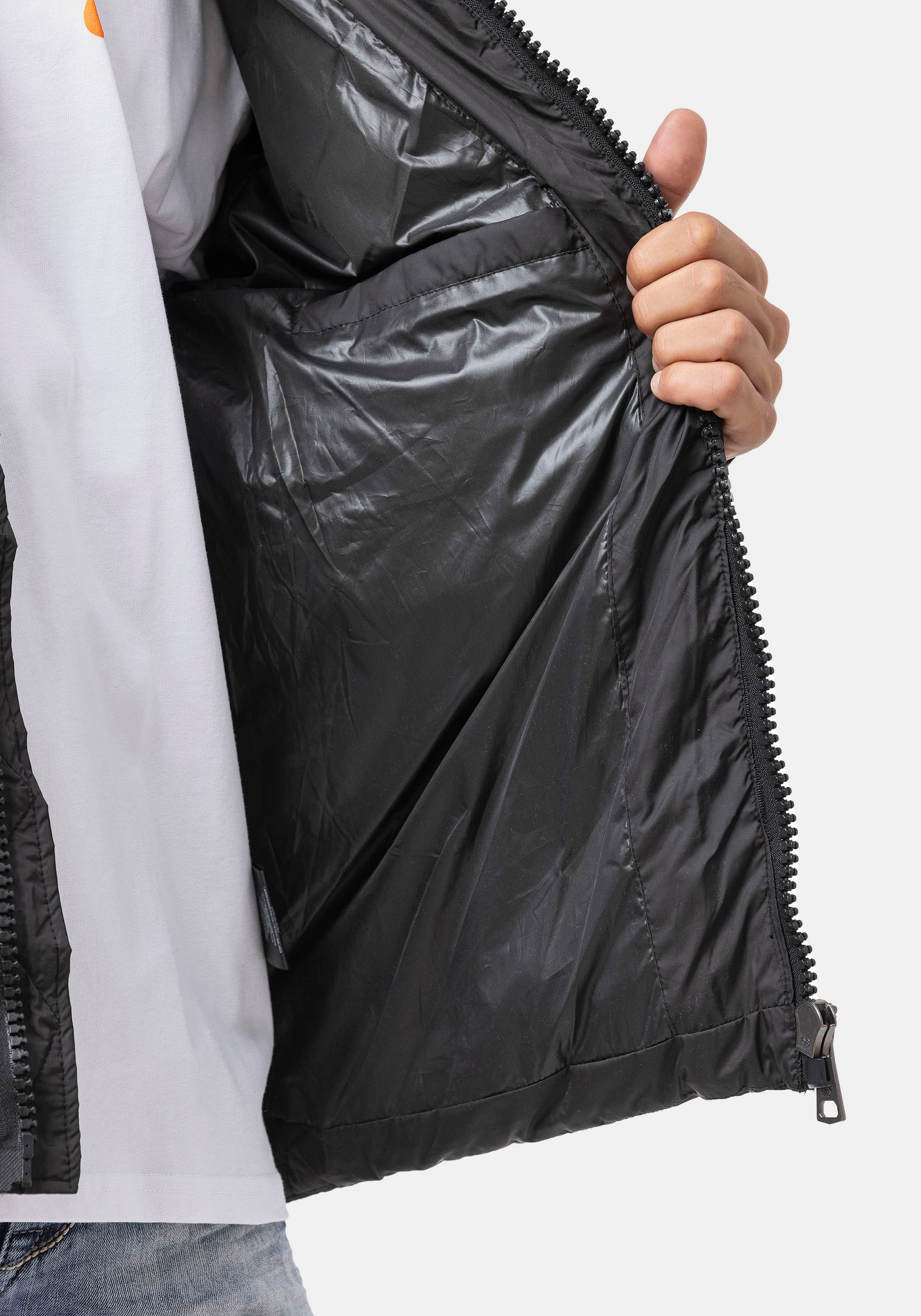 Cipo & Baxx Veste matelassée mit Kapuze