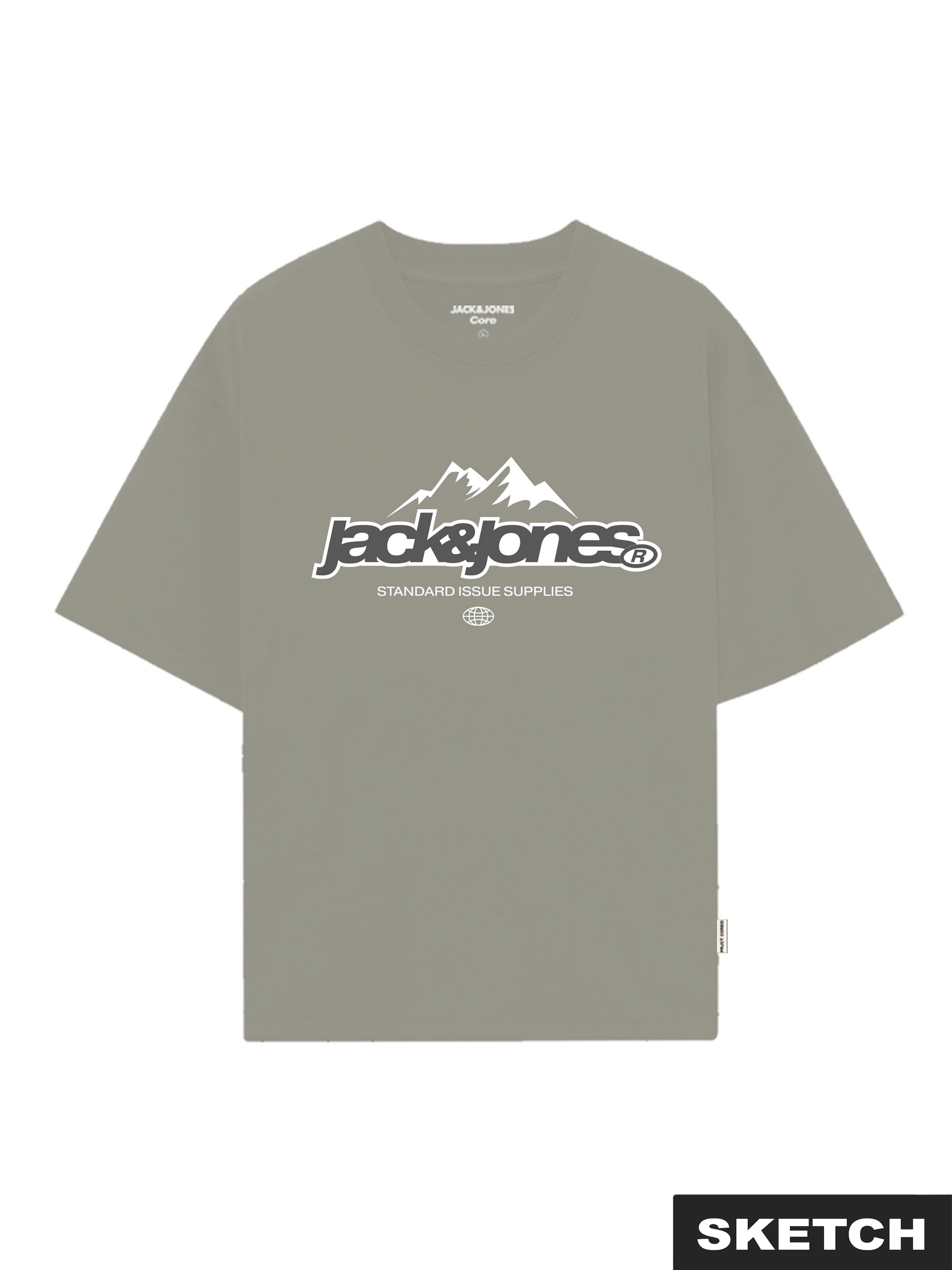 Jack & Jones Junior Rundhalsshirt »JCOFLARE FRONT TEE SS CN FST 2PK MP JNR« Packung, 2 Stk.