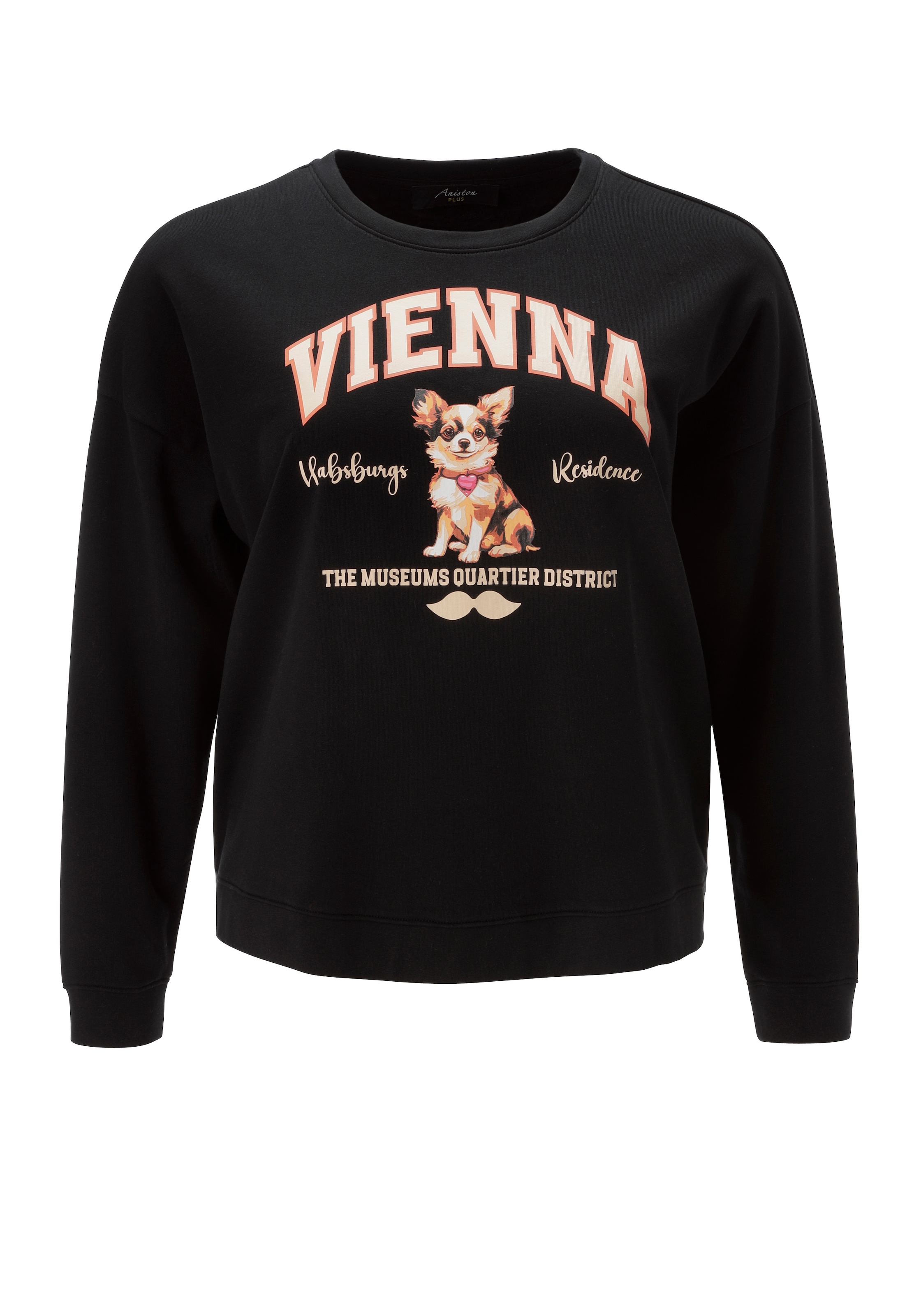 Aniston PLUS Sweat-shirt , avec application mignonne - NOUVELLE COLLECTION
