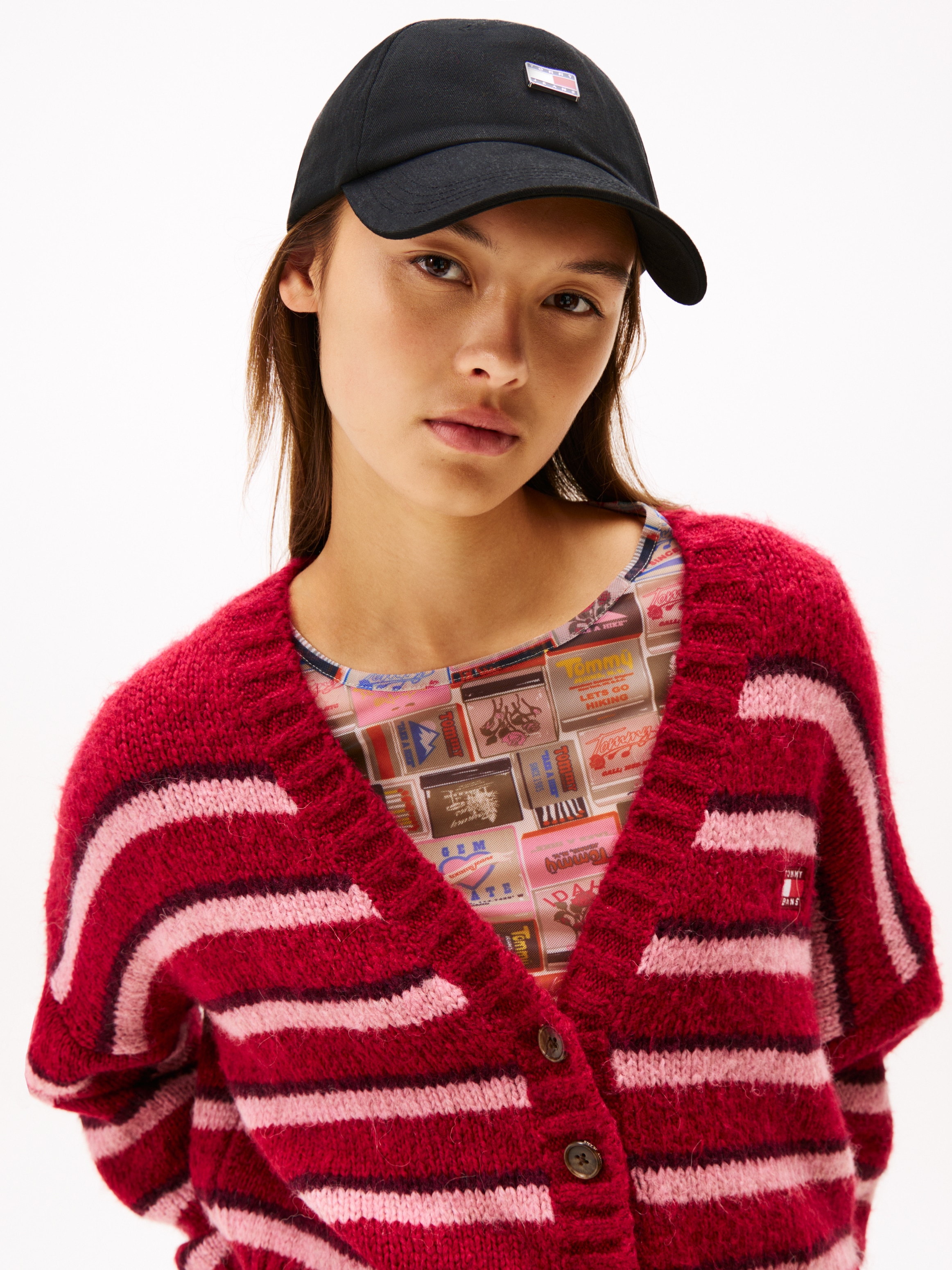 Tommy Jeans Baseball Cap »HERITAGE PLAQUE BRUSHED CAP« Regular fit