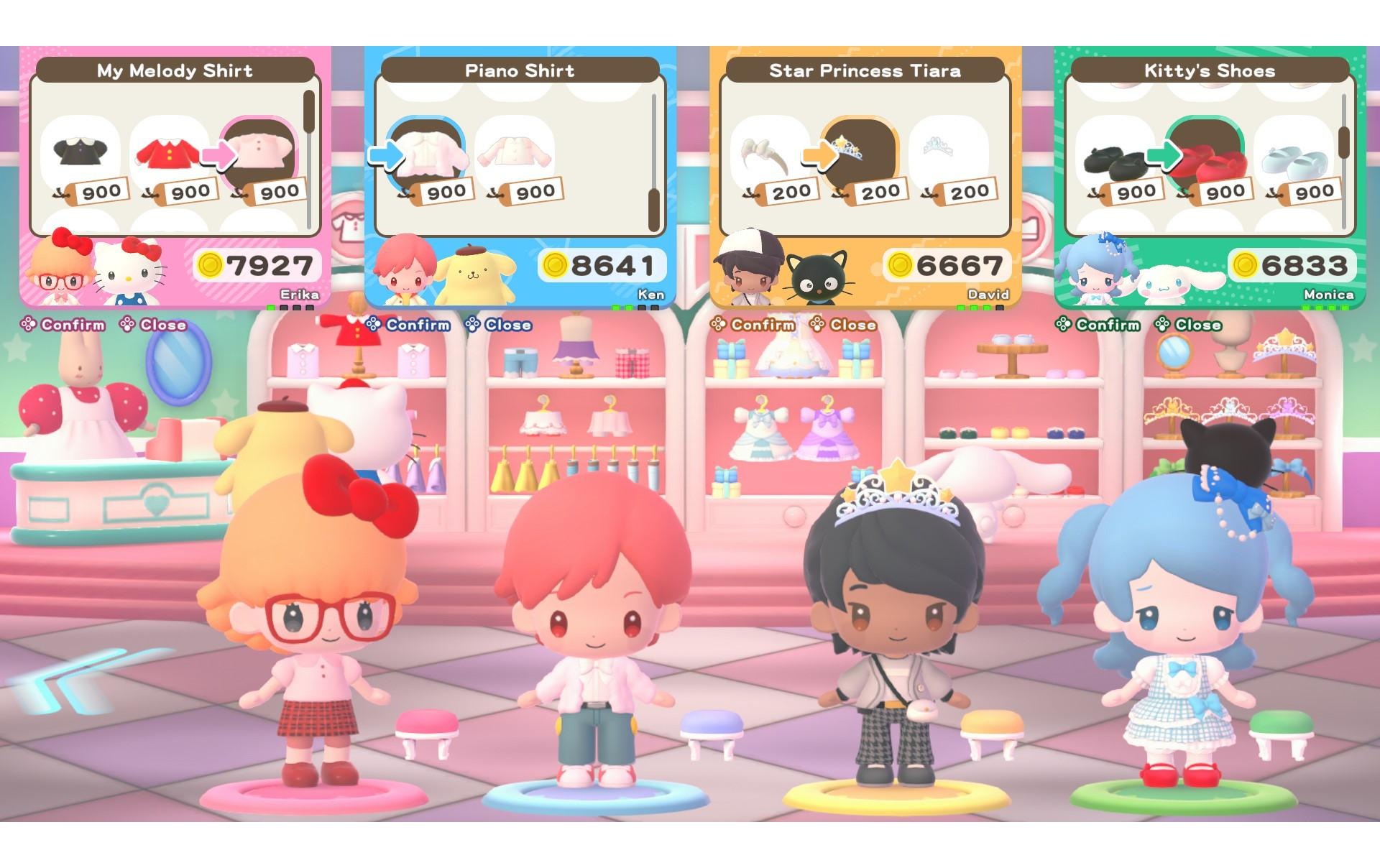 BANDAI NAMCO Logiciel de jeu »Hello Kitty Party Land (Game-Key Card)« Nintendo Switch 2